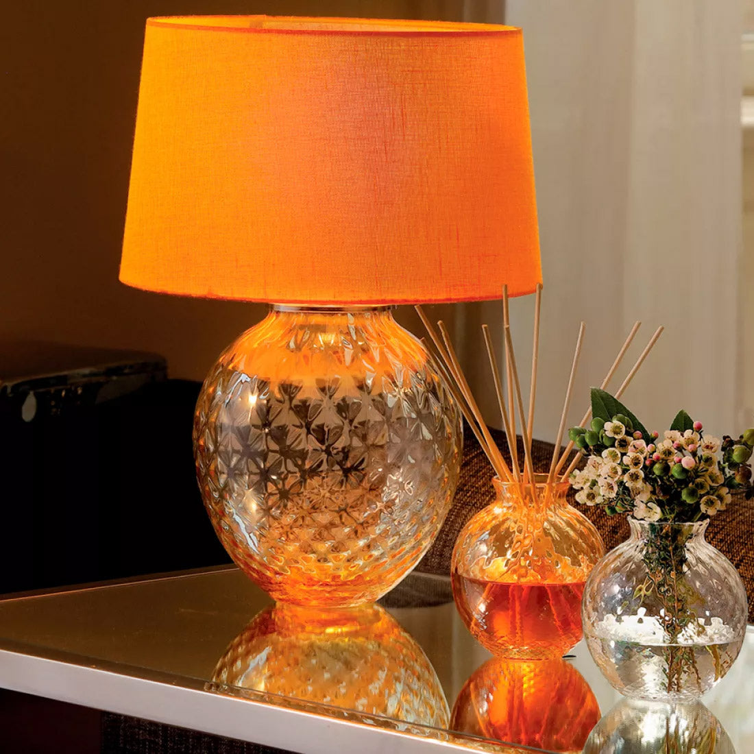 IVV Infiore Vase H 28.5cm Optic Tortoise