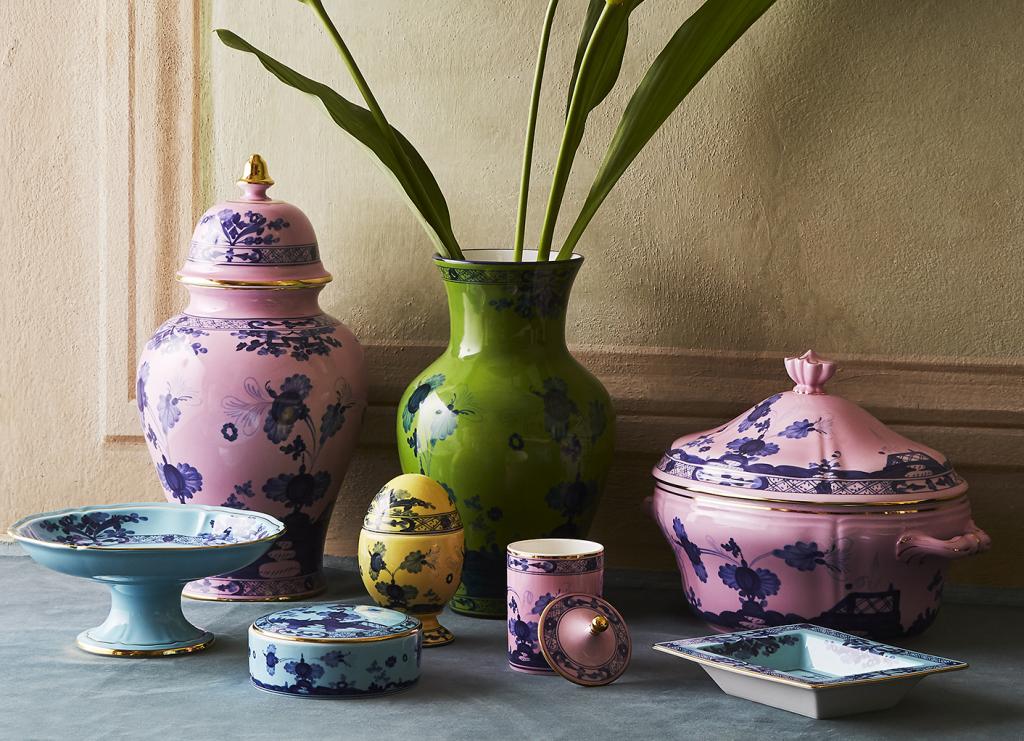 Ginori 1735 Ming Vase 25CM - Oriente Italiano Malachite