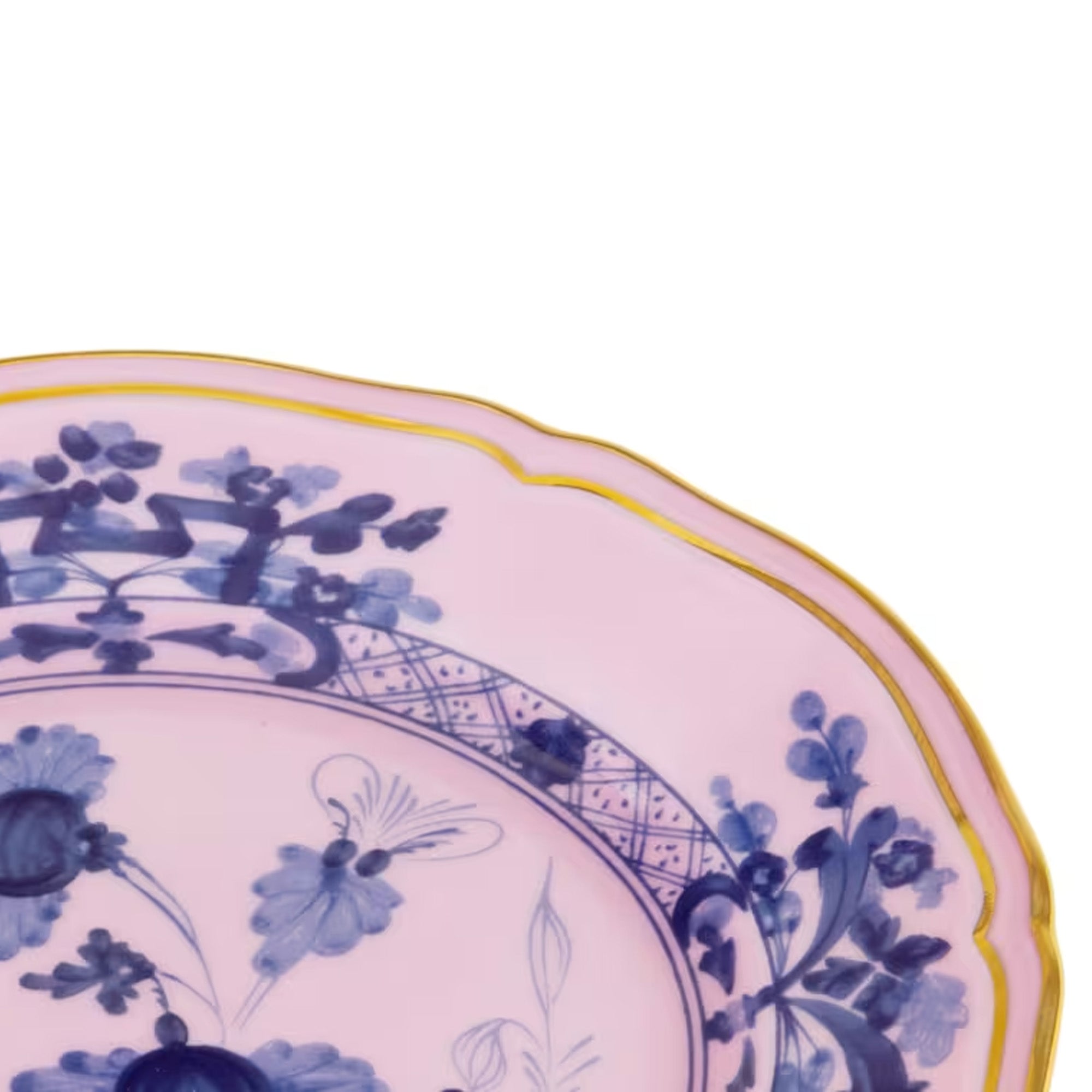 Ginori 1735 Flat Bread Plate 17cm - Oriente Italiano Azalea