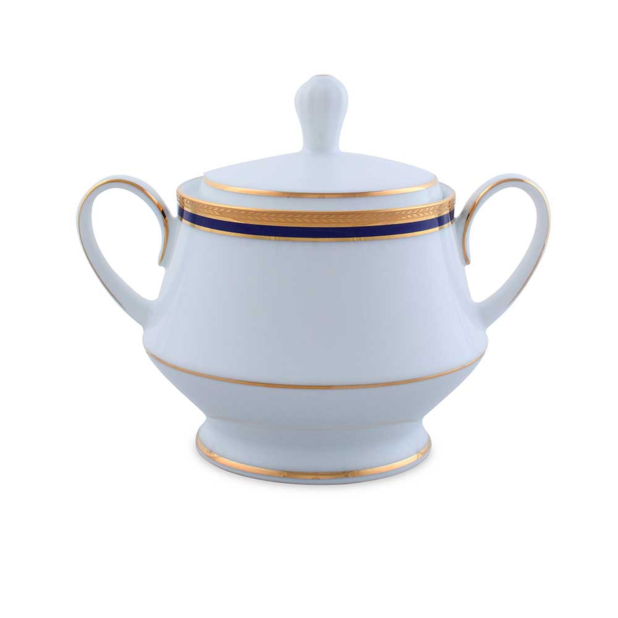 Noritake 96Pcs Dinner & Tea Set for 12 Person - Toorak Blue