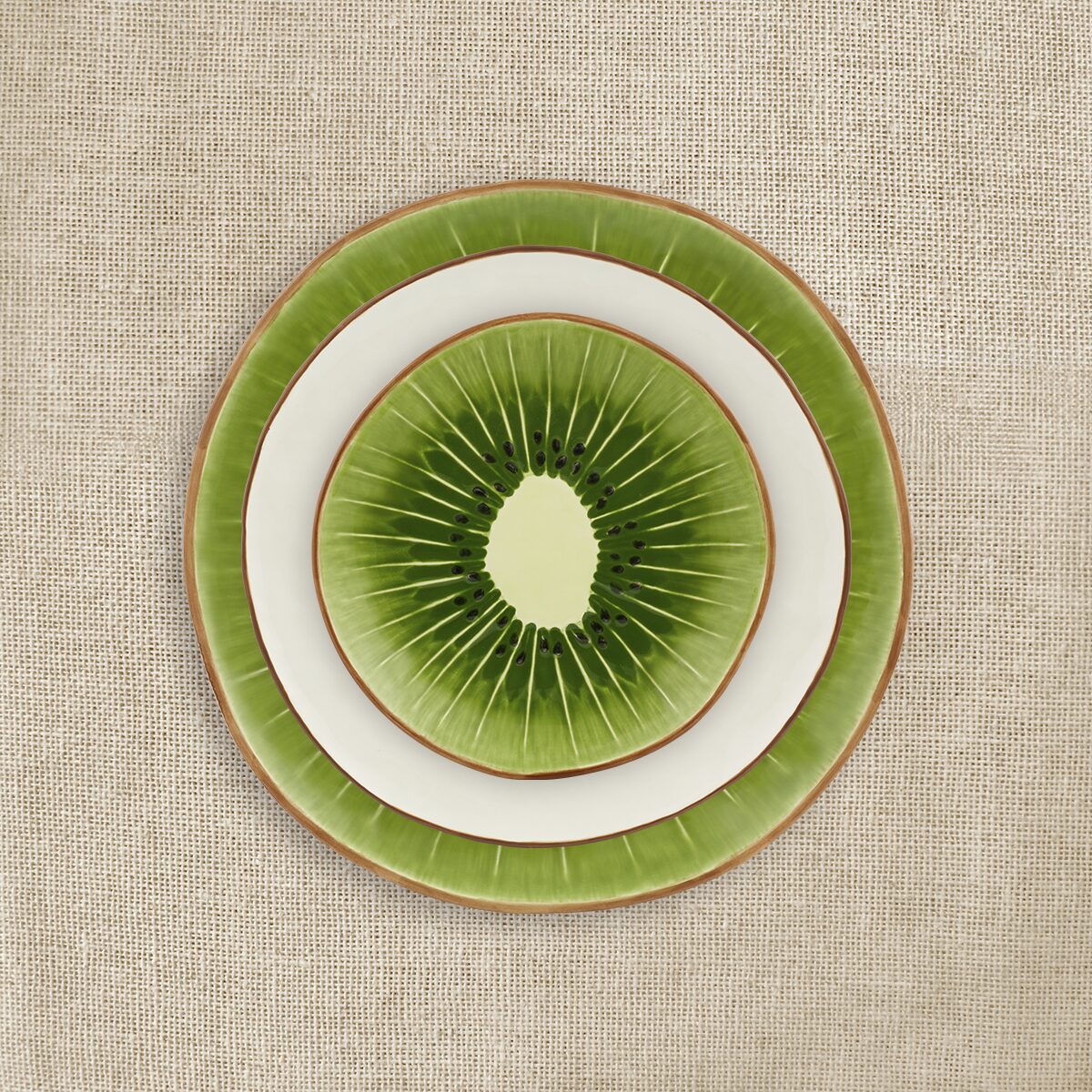 Bordallo Pinheiro Charger Plate Kiwi - Tropicana Fruit