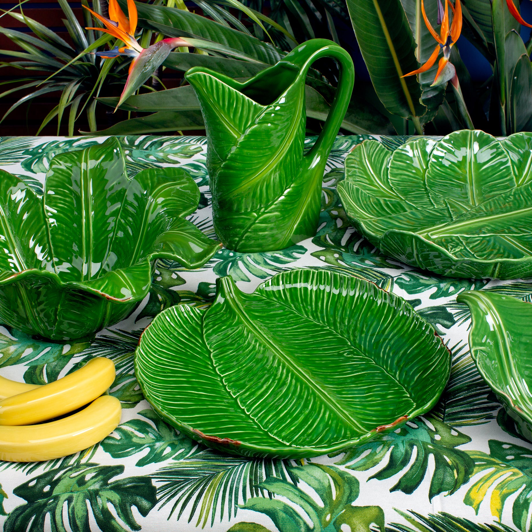 Bordallo Pinheiro Pitcher 1.7L - Banana Madeira