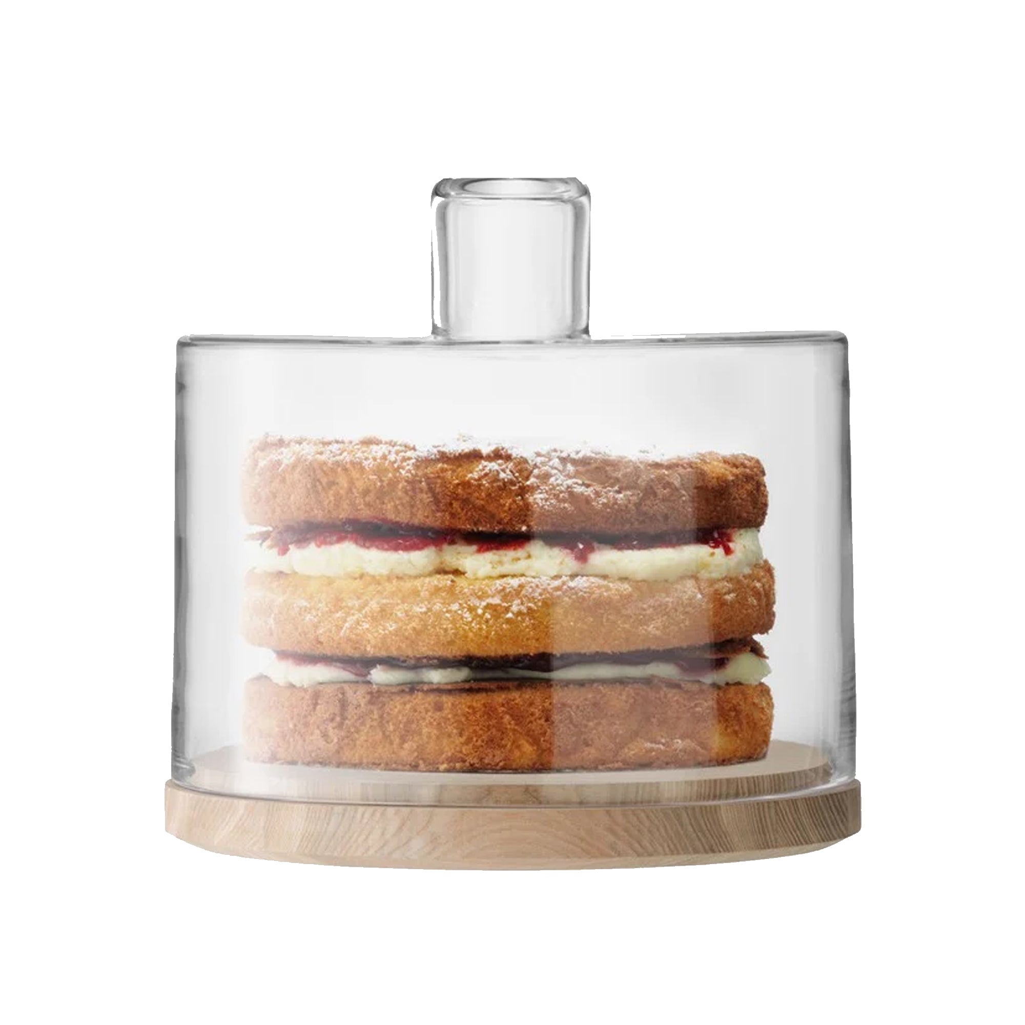 LSA International Lotta Cake/Cheese Dome & Ash Base