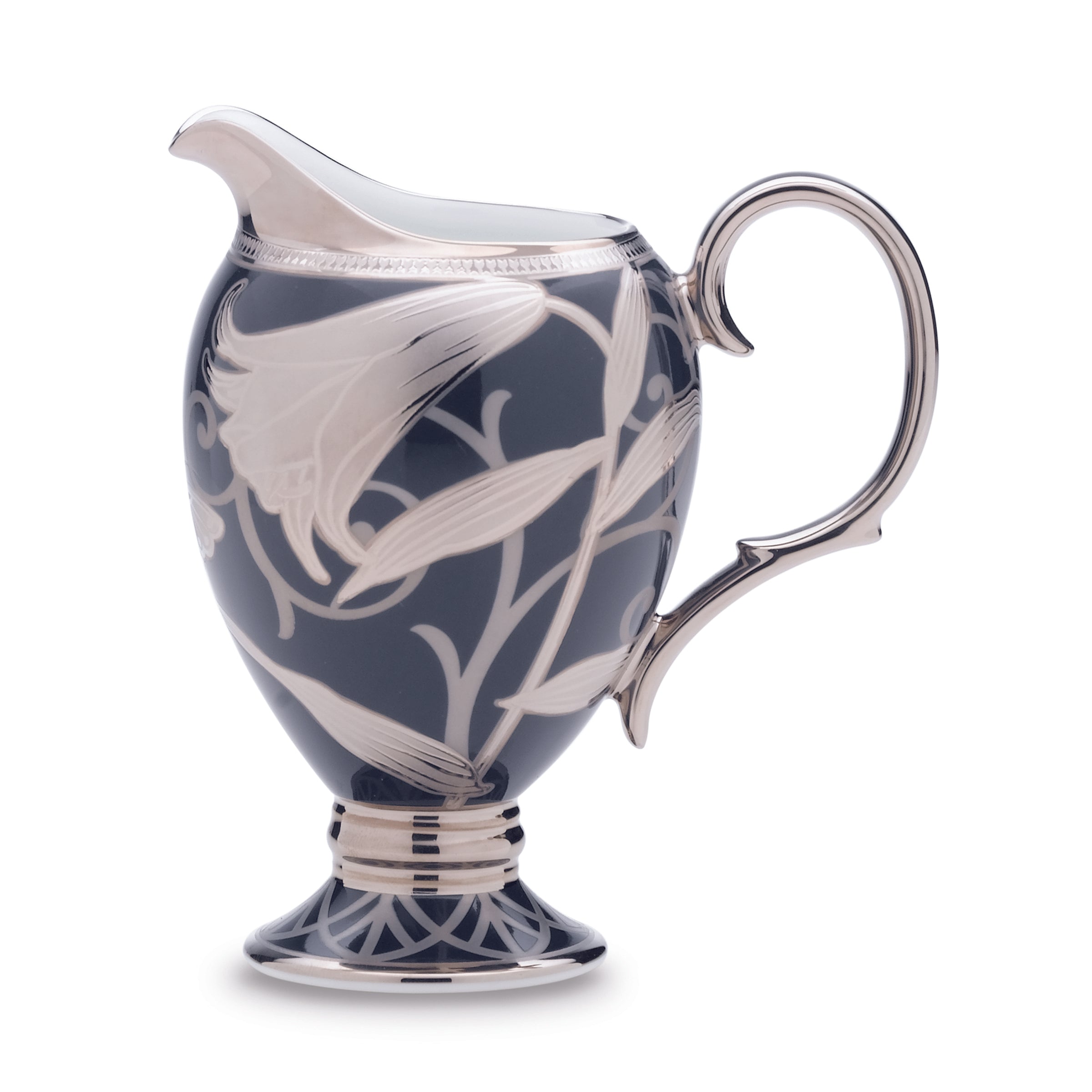 Noritake 23Pcs Tea Set - Hanaginsai (Blue & Silver)