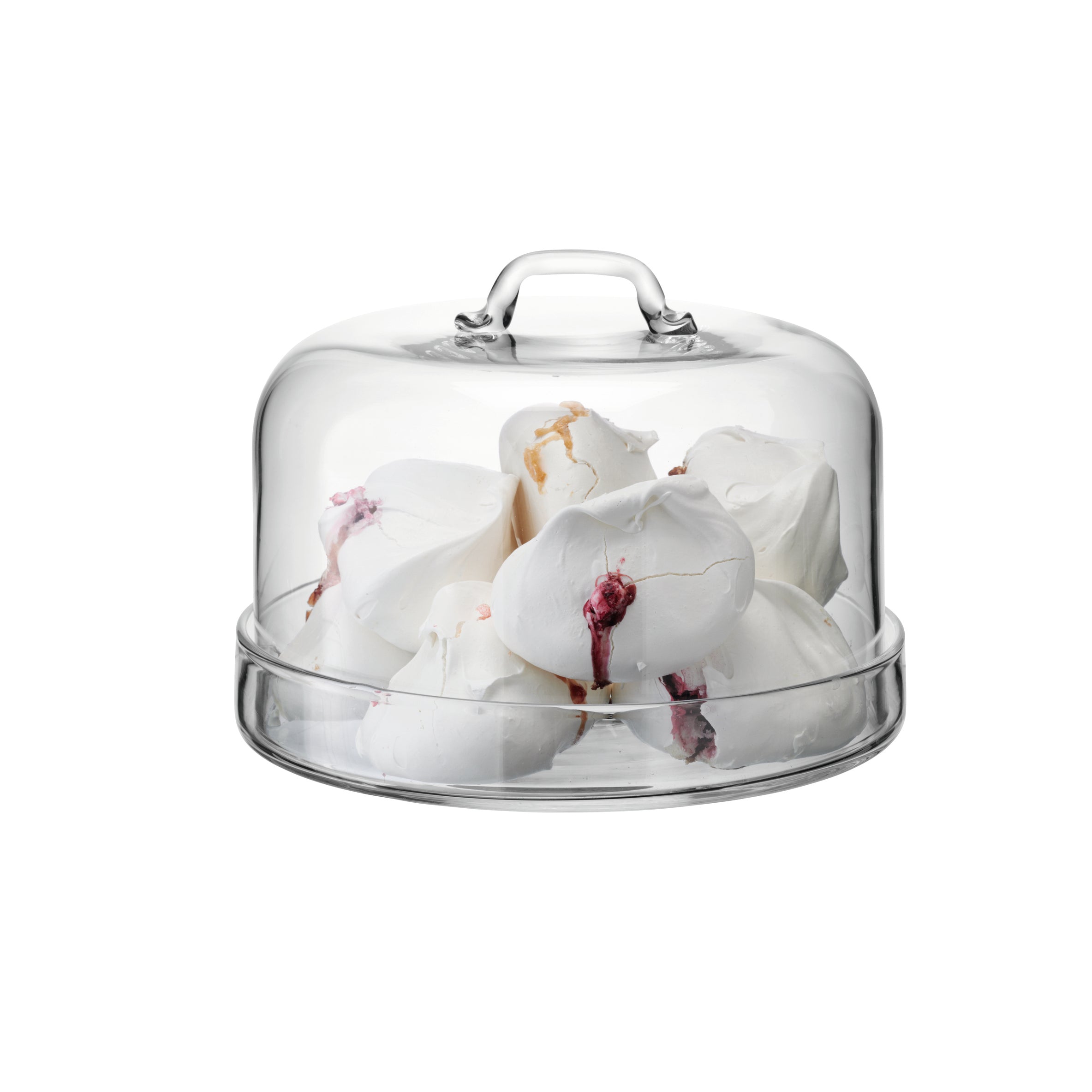 LSA International Serve Plate & Dome - Clear