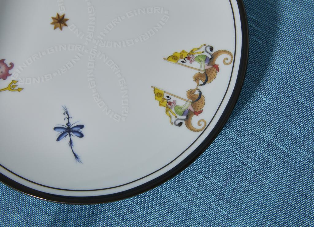 Ginori 1735 Flat Bread Plate Cm 16-Arcadia
