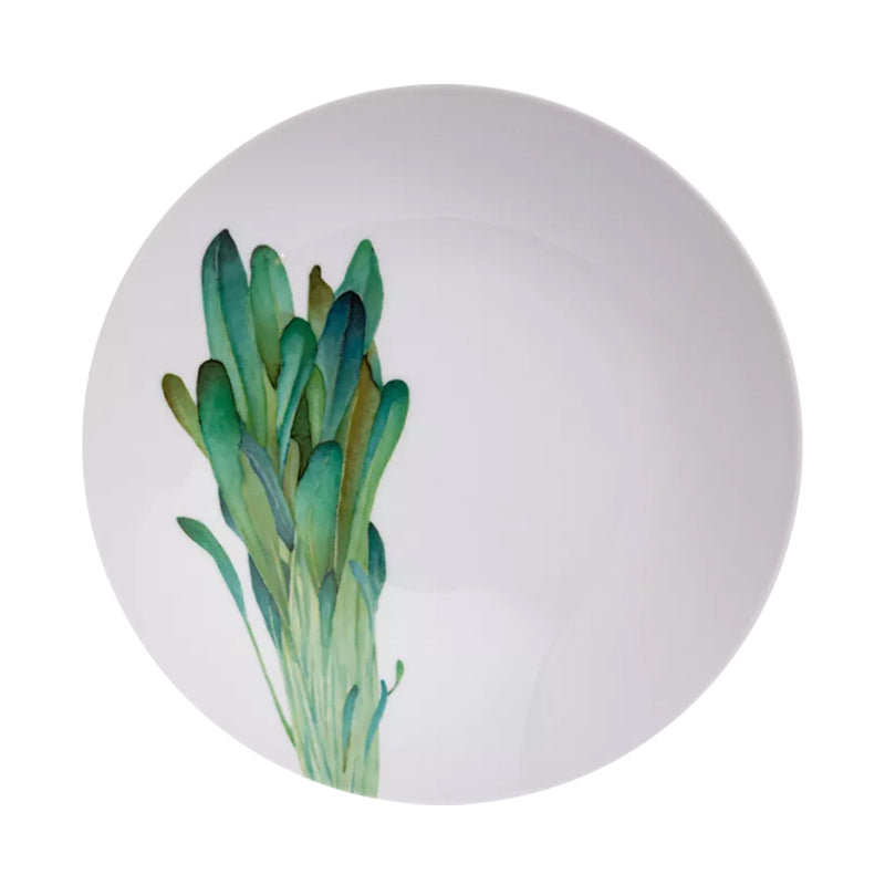 Noritake Coupe Deep Plate 23.4Cm-Kyoka Shunsai Wild Mustard