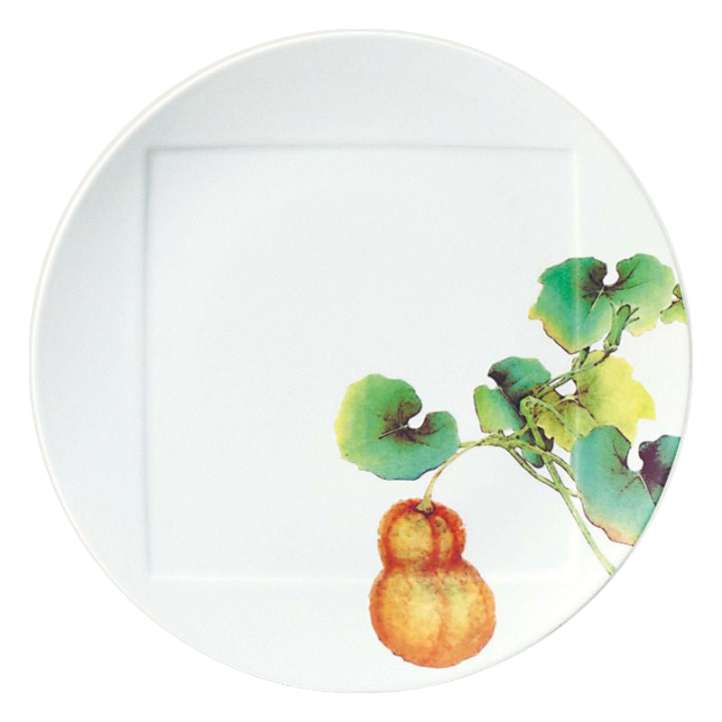 Noritake Plate 26.9Cm-Kyoka Shunsai Squash
