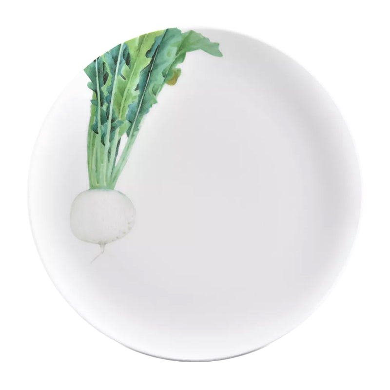 Noritake Coupe Plate 24.1Cm-Kyoka Shunsai Radish