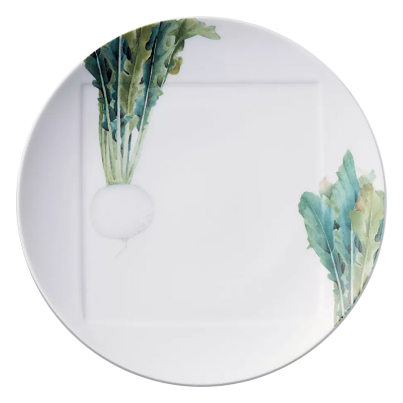 Noritake Plate 26.9Cm-Kyoka Shunsai Radish