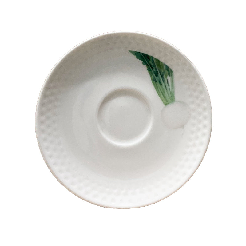 Noritake Tea Saucer 14.9Cm-Kyoka Shunsai Radish