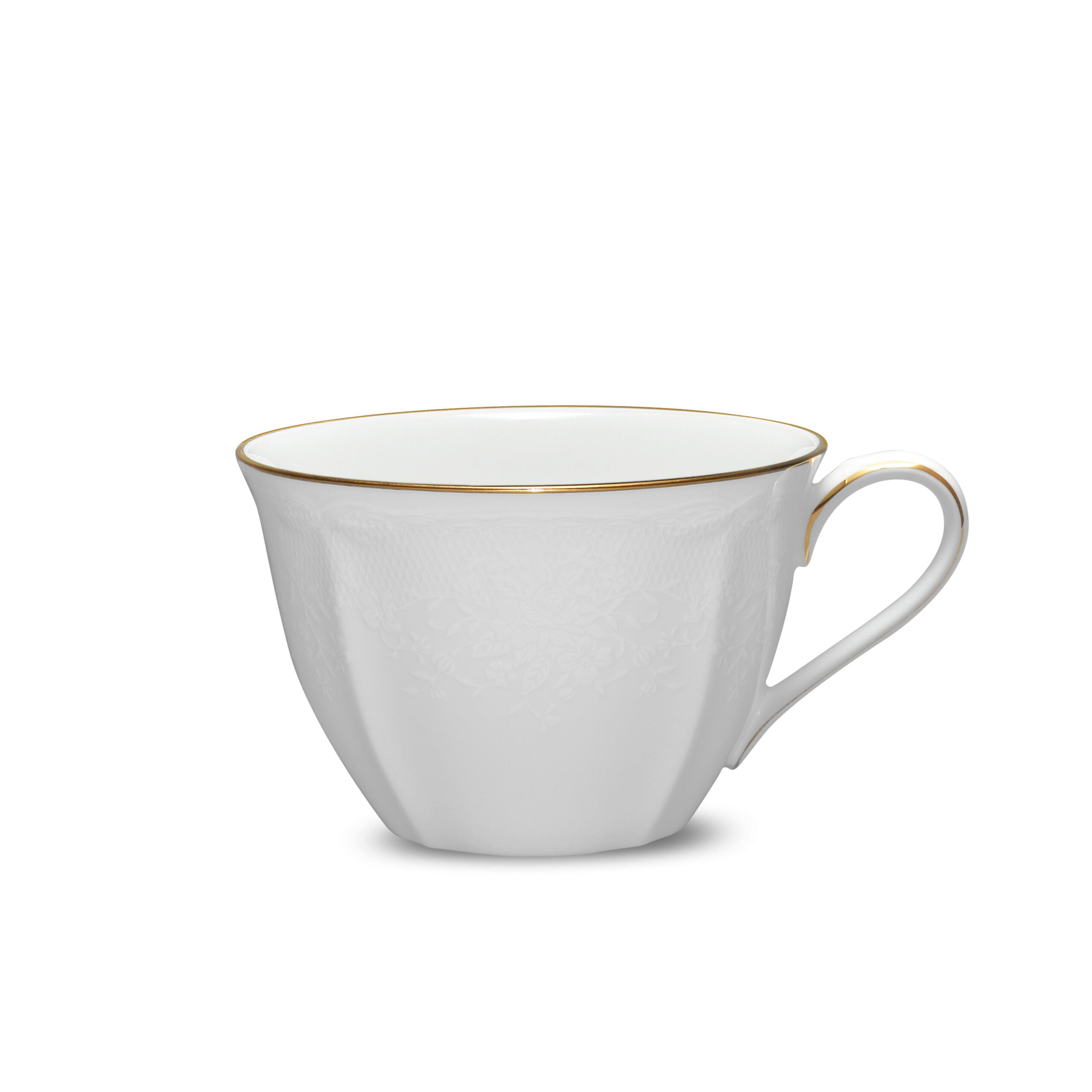 Noritake 47Pcs Dinner & Tea Set for 8 Person - Princess Bouquet Gold