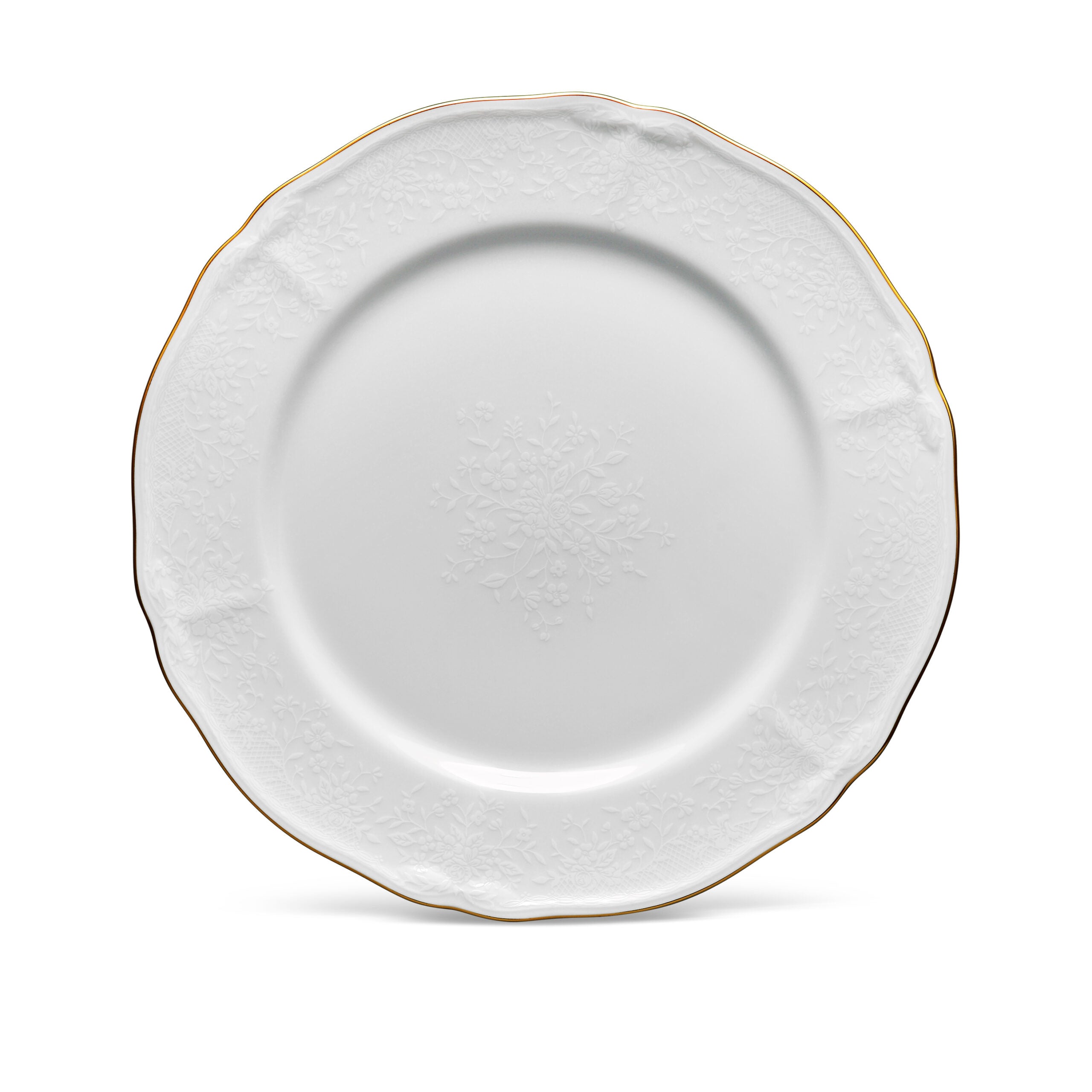 Noritake 47Pcs Dinner & Tea Set for 8 Person - Princess Bouquet Gold