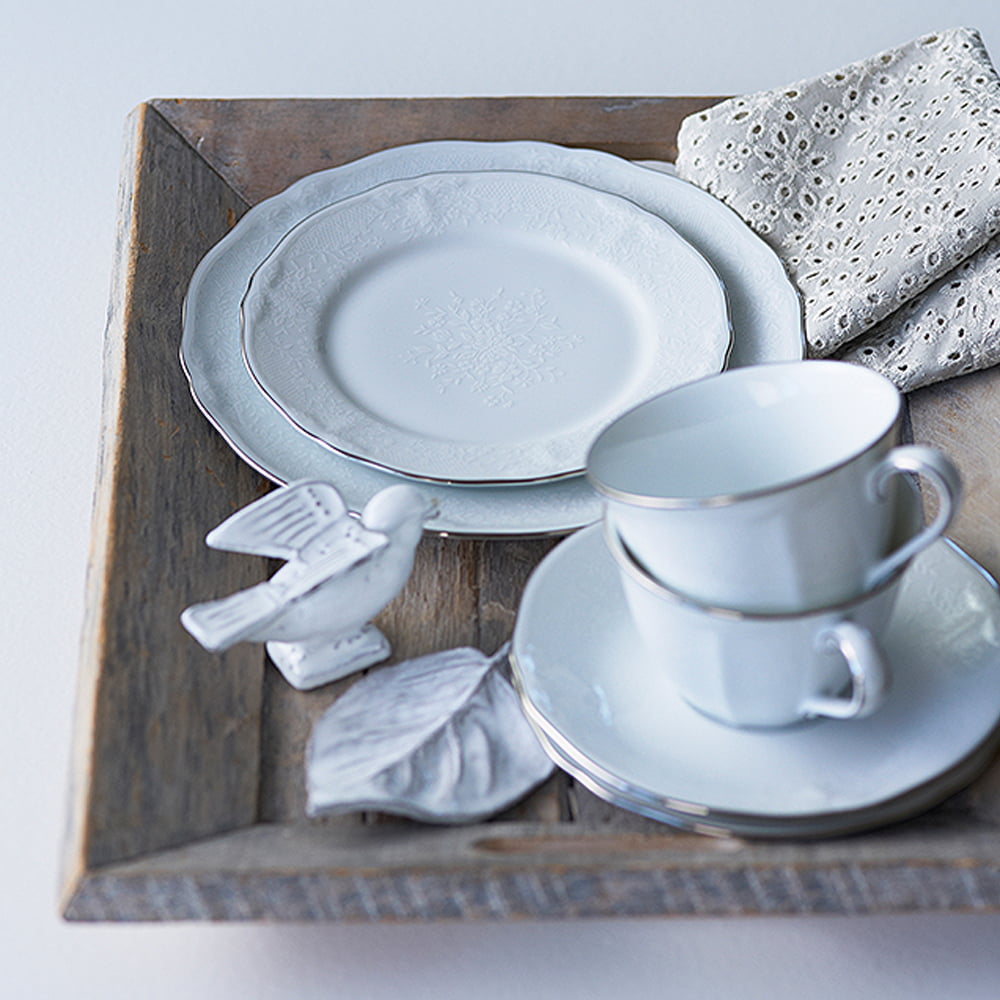 Noritake 23Pcs Tea Set For 6 Persons - Princess Bouquet Gold