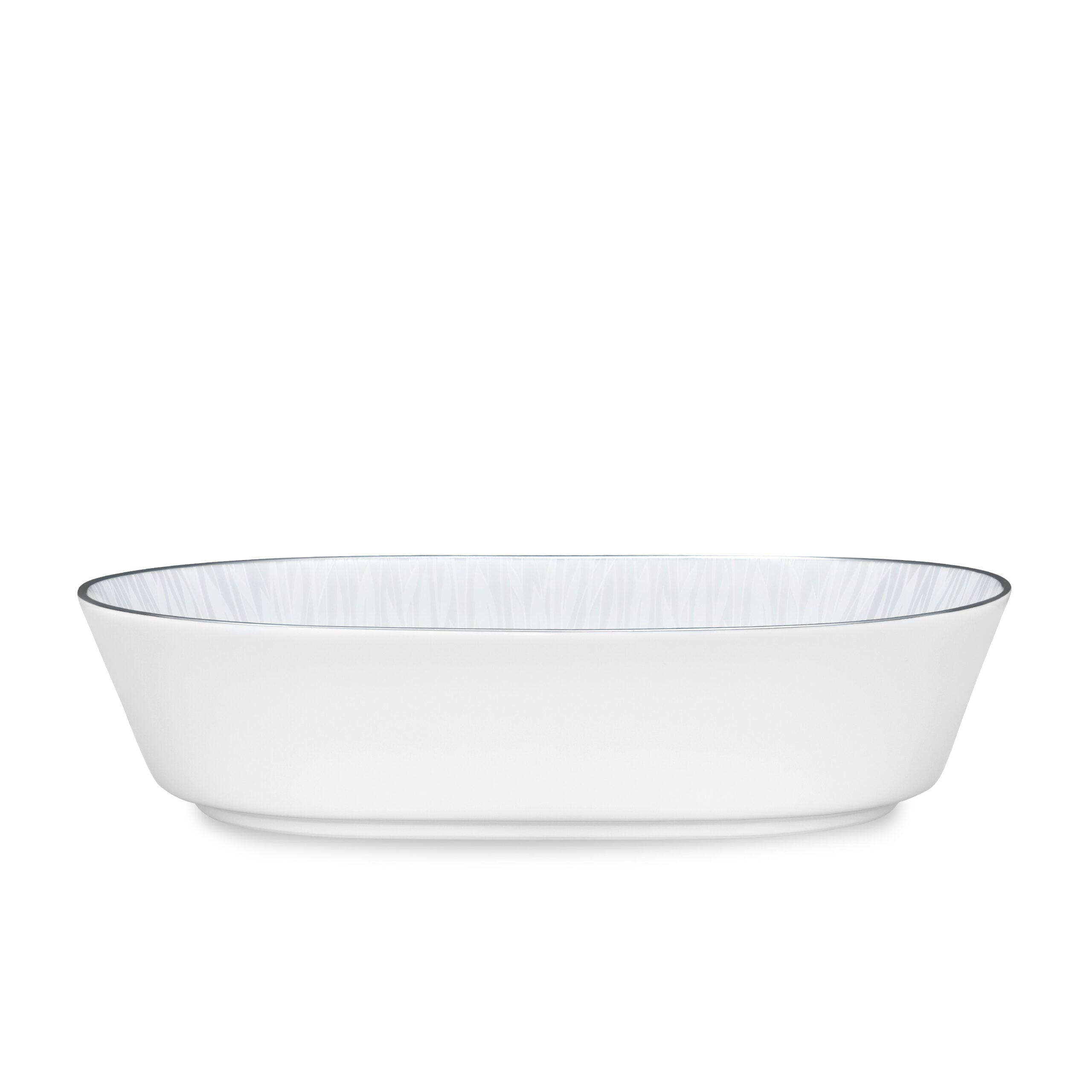 Noritake 47Pcs Dinner & Tea Set for 8 Person - Glacier Platinum