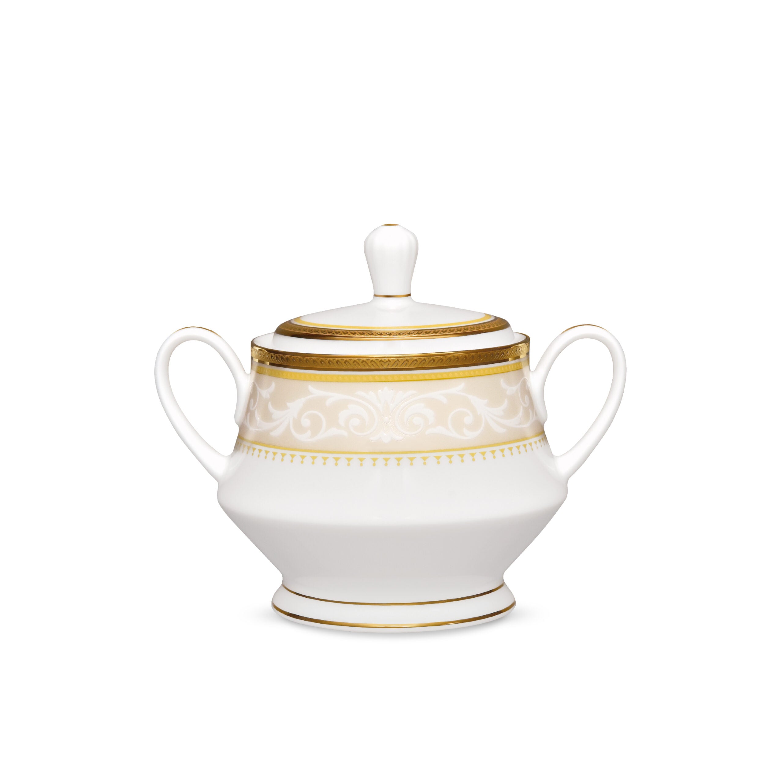 Noritake 37Pcs Dinner & Tea Set For 6 Person - Glendonald Gold