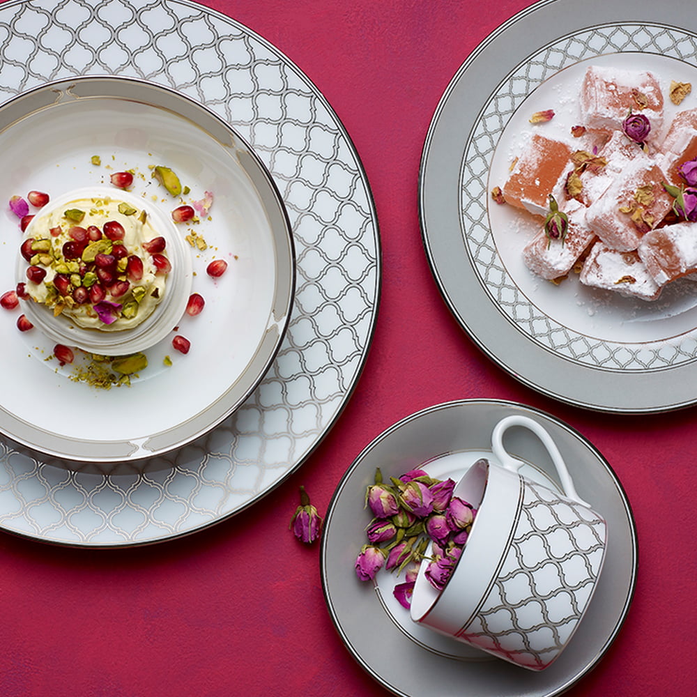 Noritake 96Pcs Dinner & Tea Set for 12 Person - Eternal Palace