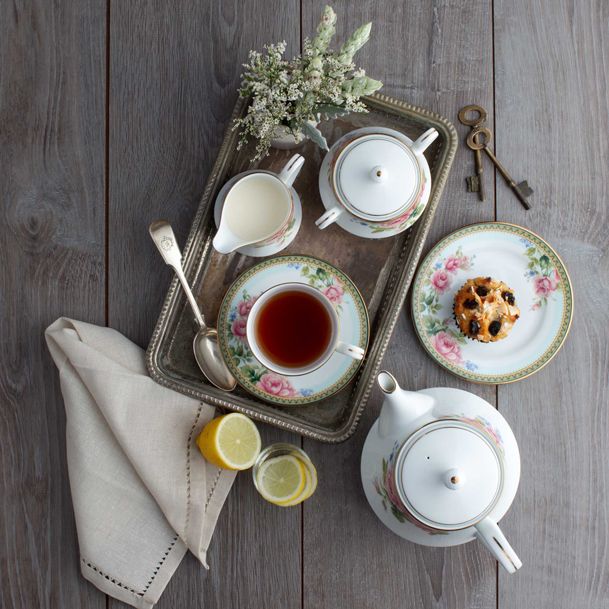 Noritake Mug - Rosa Basket