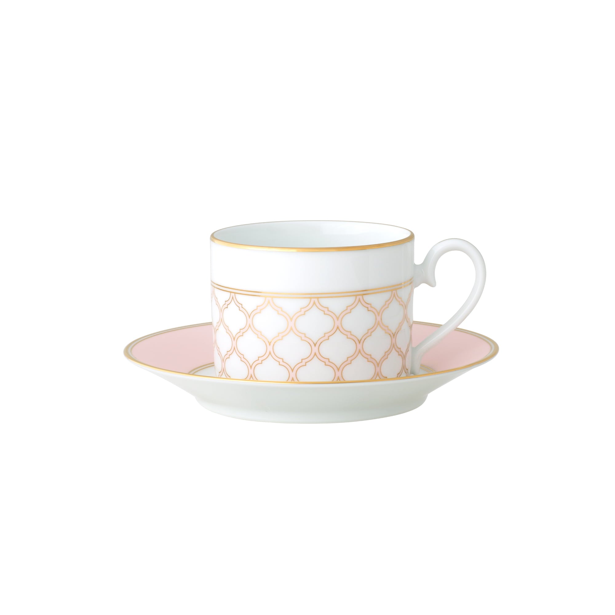 Noritake Tea Cup With Saucer - Eternal Palace Coral