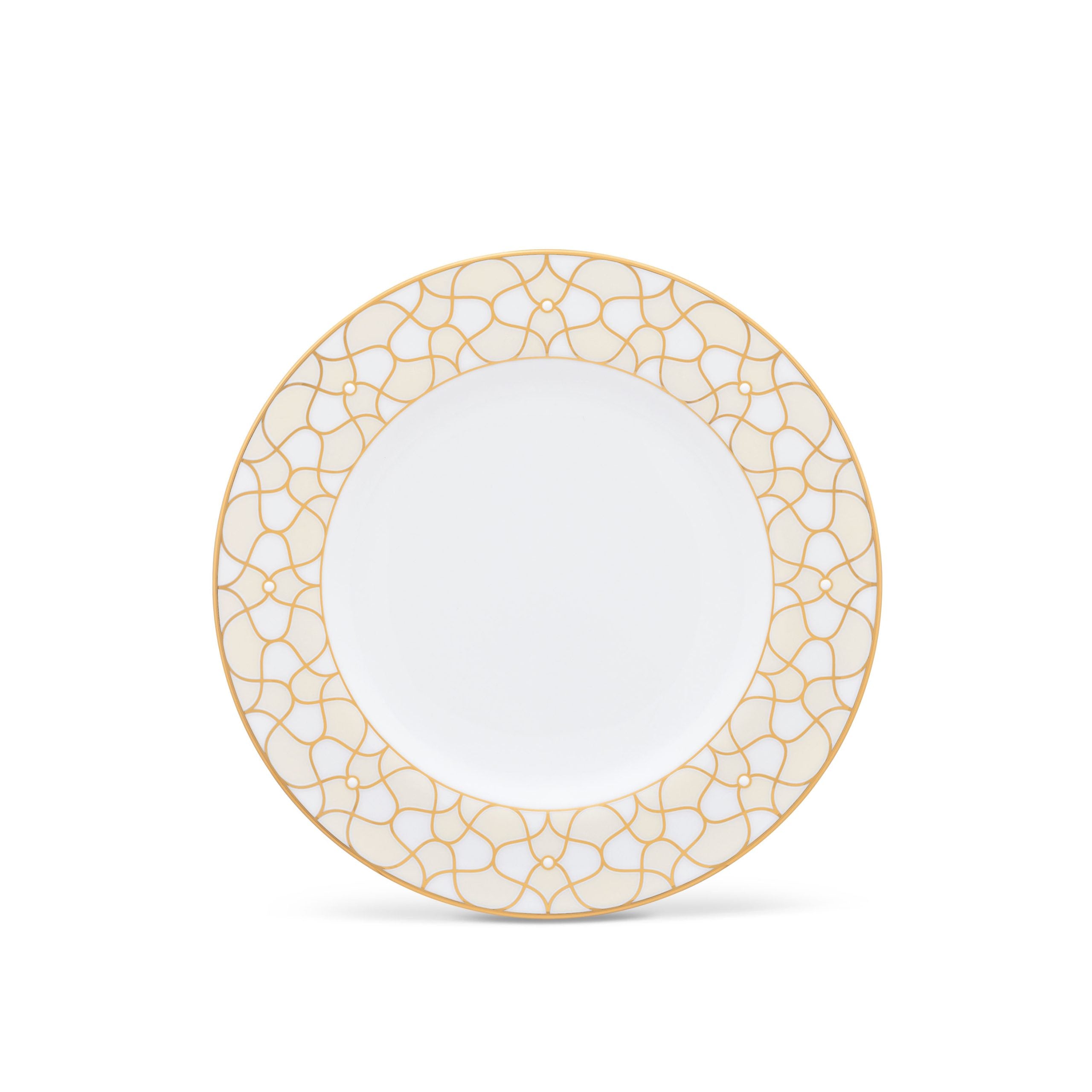 Noritake 47Pcs Dinner & Tea Set for 8 Person - Ripple Gold