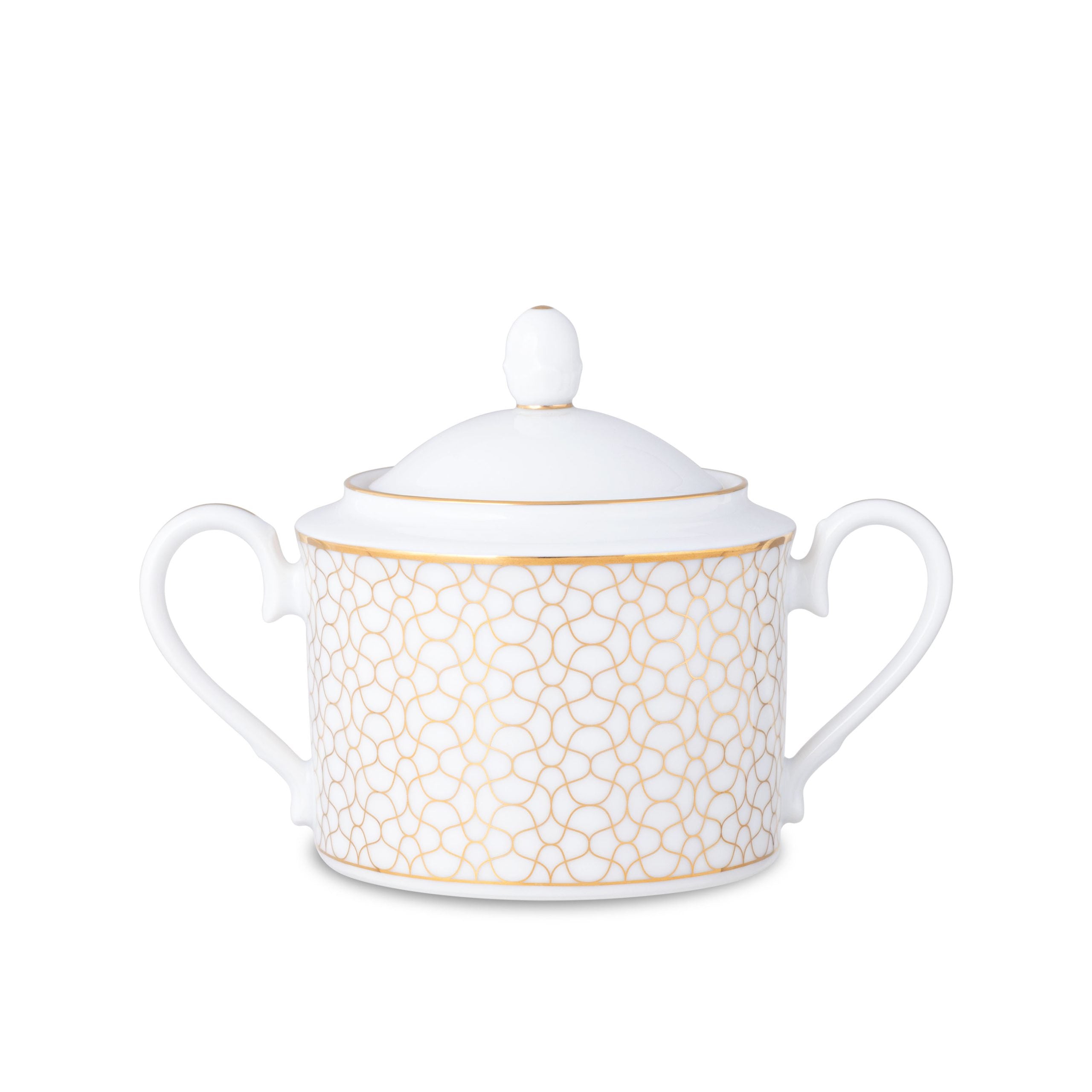 Noritake 47Pcs Dinner & Tea Set for 8 Person - Ripple Gold