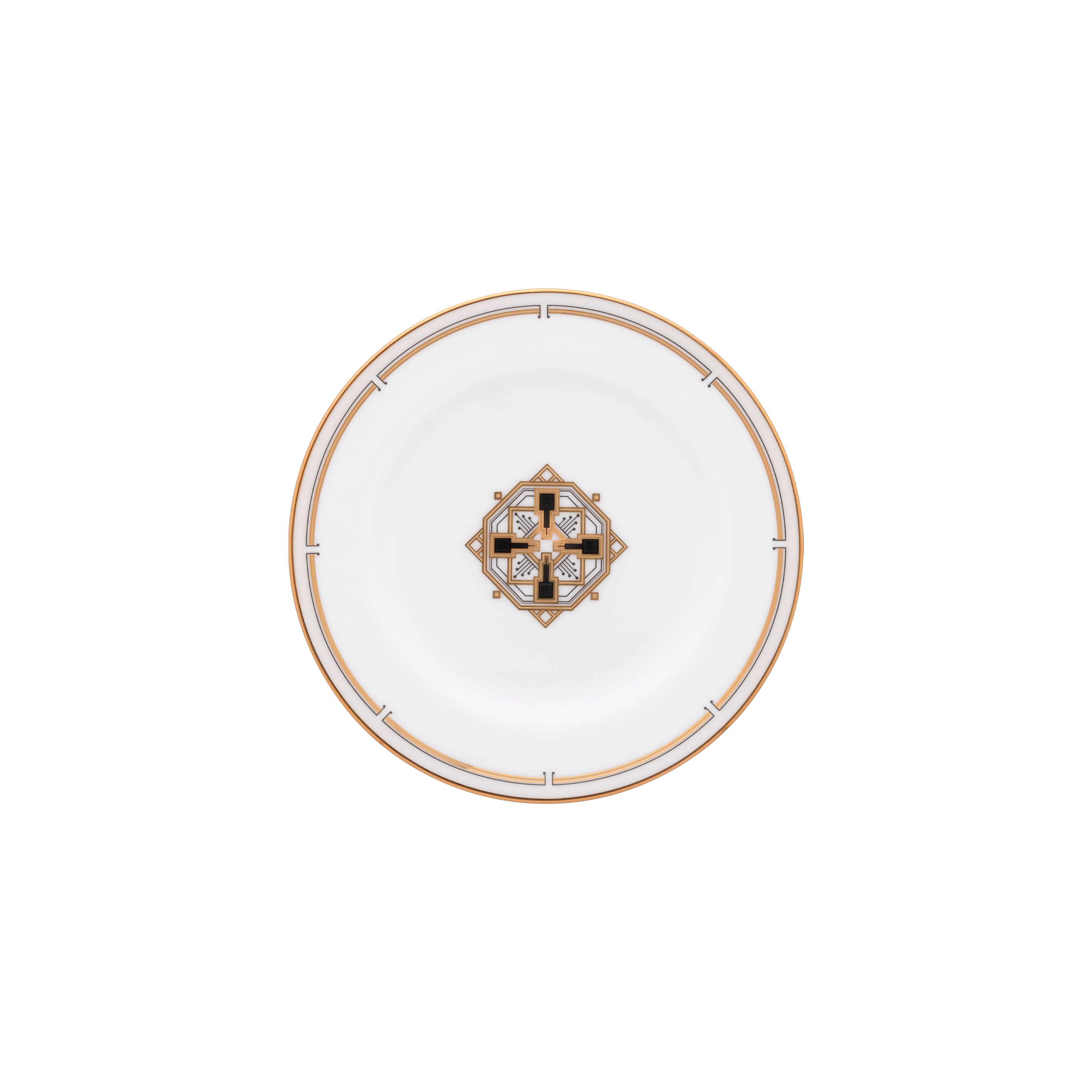 Noritake 96Pcs Dinner & Tea Set For 12 Person-Empire Gold