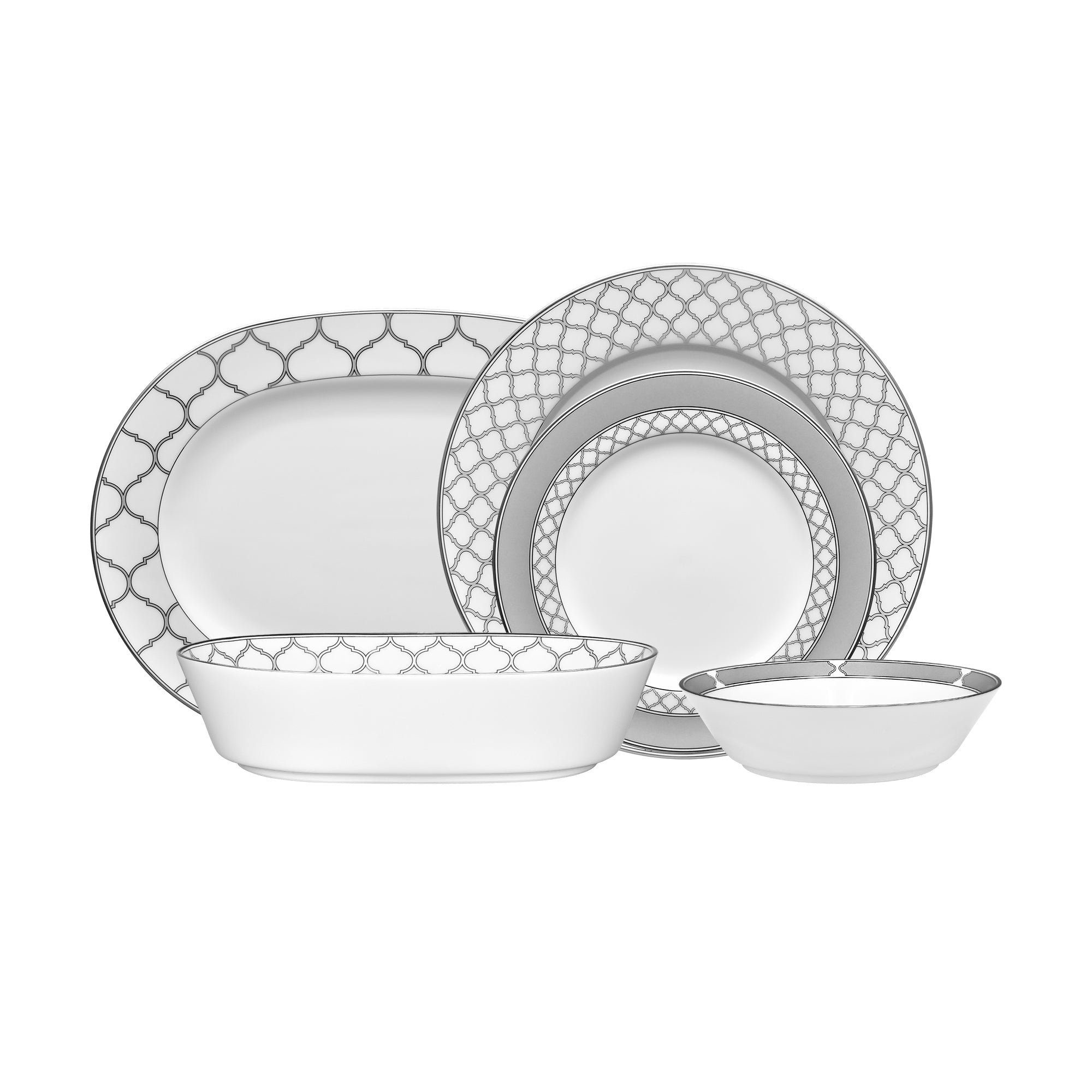 Noritake 20Pcs Dinner Set for 6 Person - Eternal Palace