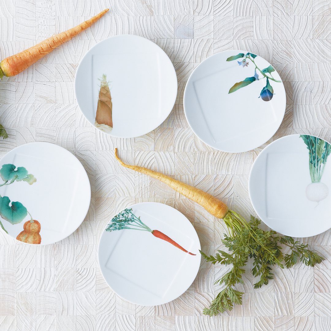 Noritake Plate 15.5Cm-Kyoka Shunsai