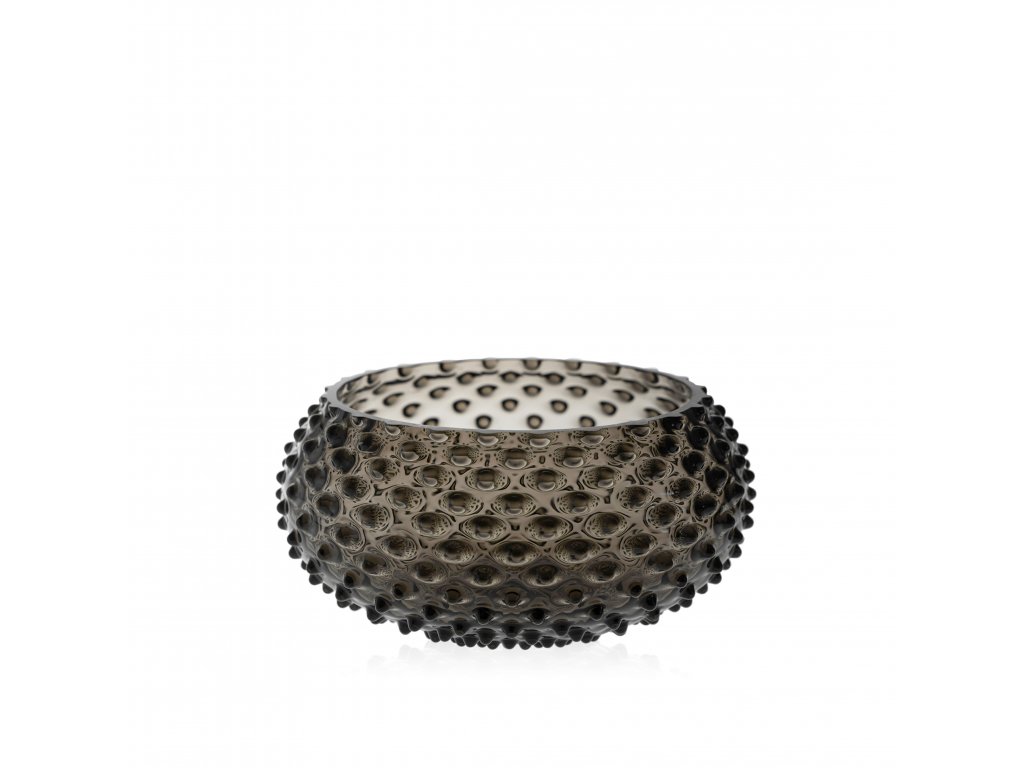 Klimchi Hobnail Bowl 23Cm (Black Smoke)