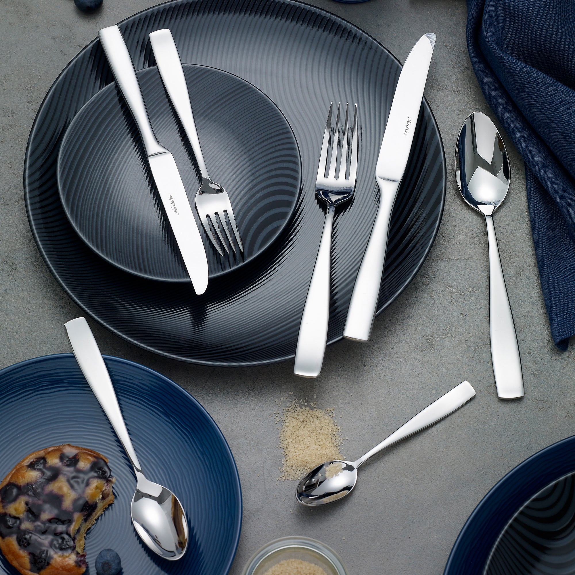 Noritake 56Pcs Cutlery Set for 8 Person - Chambery