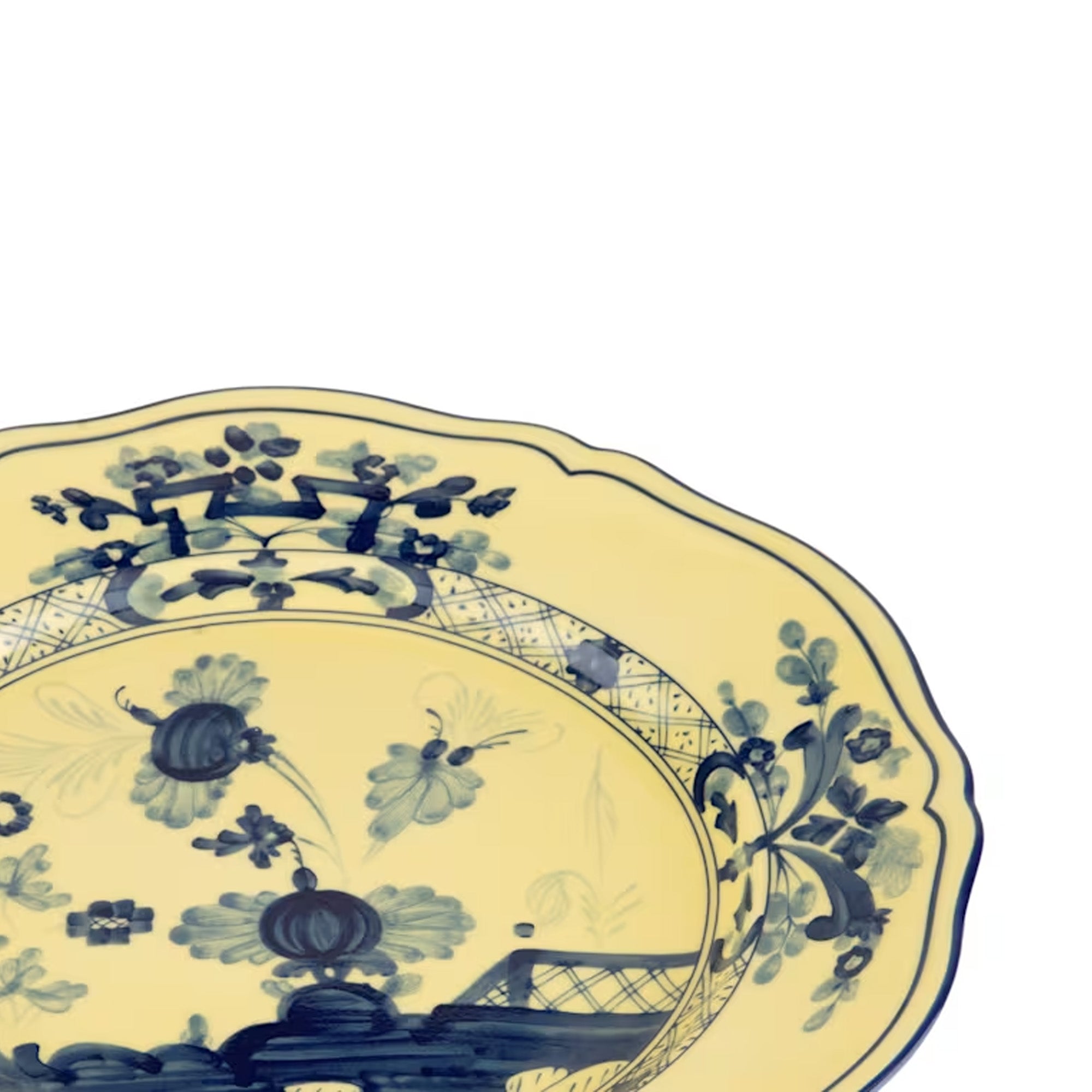 Ginori 1735 Flat Dinner Plate 26.5cm - Oriente Italiano Citrino