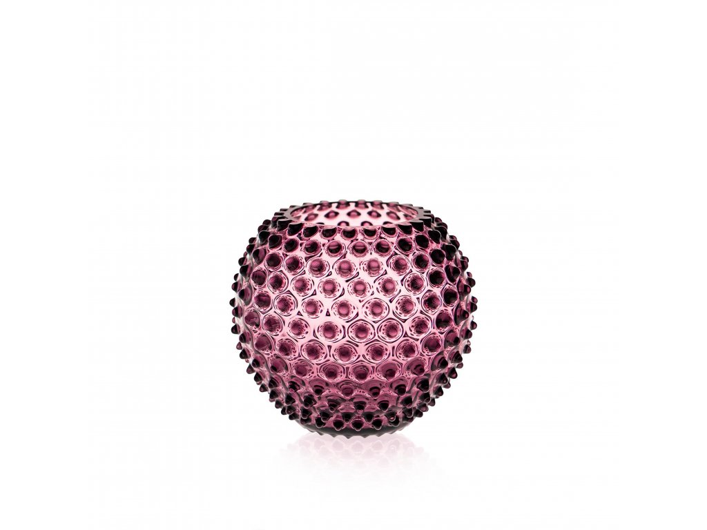 Klimchi Hobnail Vase 18Cm (Violet)