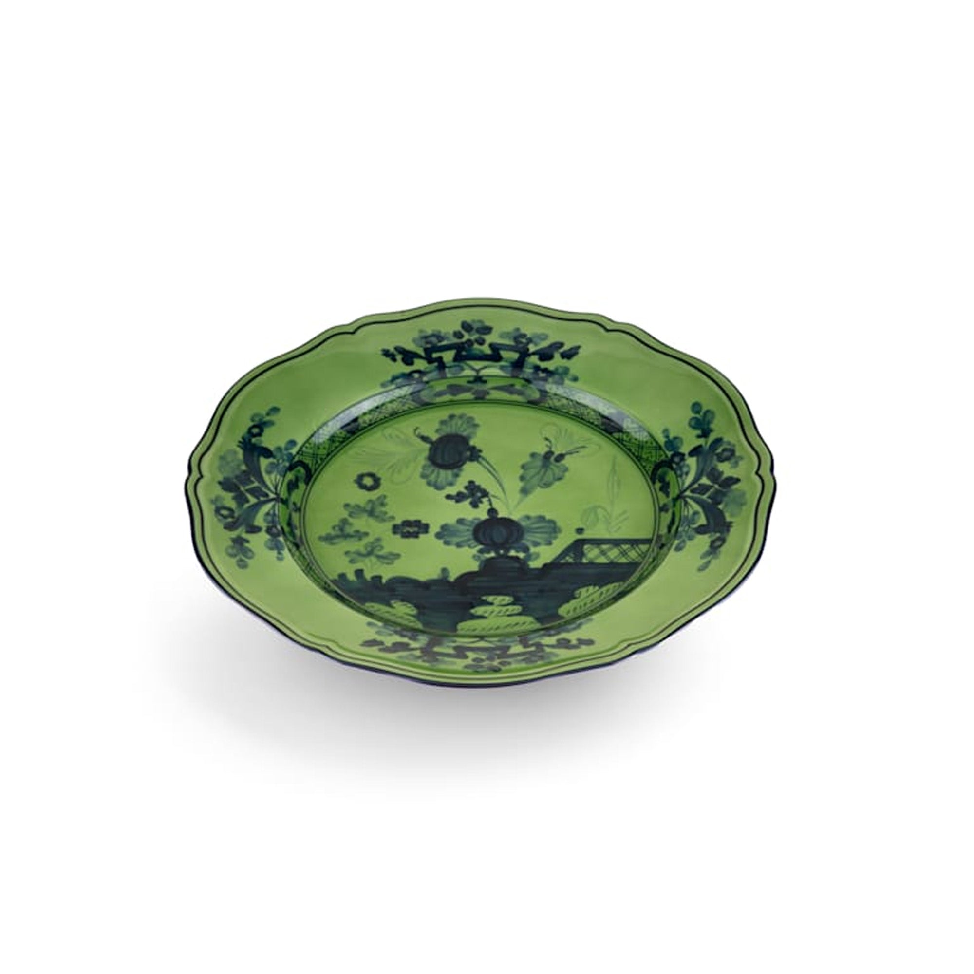 Ginori 1735 Flat Dinner Plate 26.5cm - Oriente Italiano Malachite