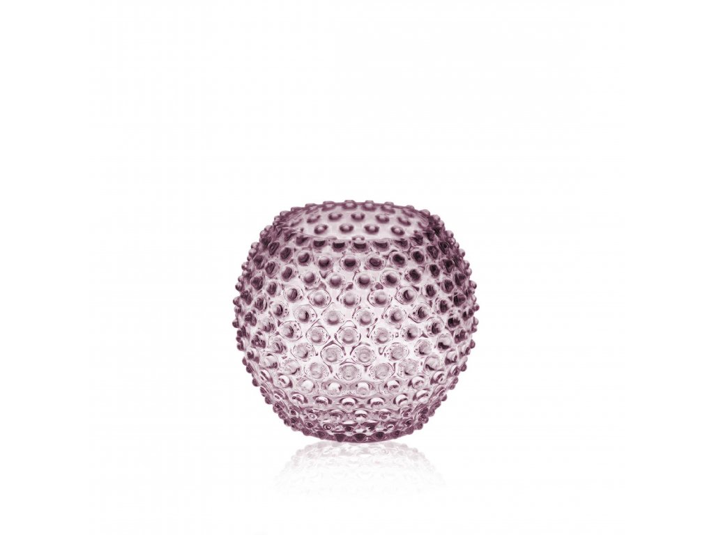 Klimchi Hobnail Vase 18Cm (Underlay Violet )