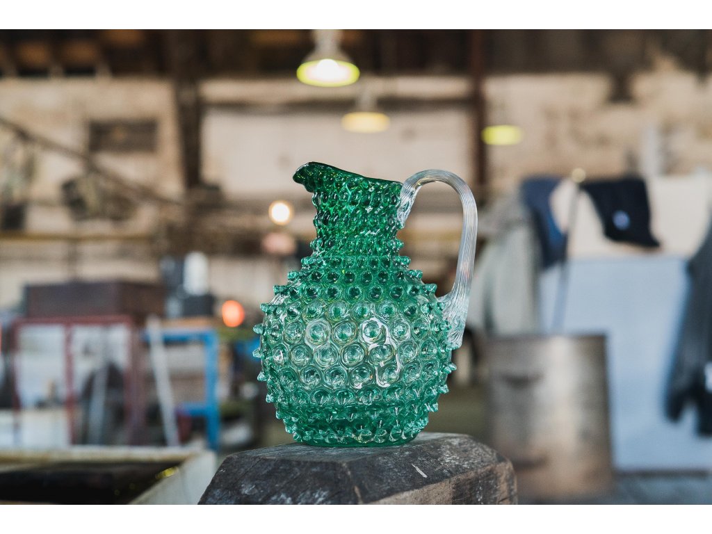 Klimchi Hobnail Jug 2000Ml (Underlay Dark Green )