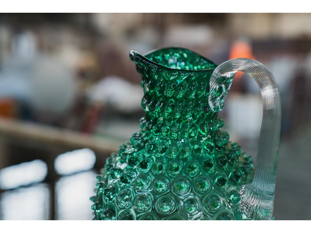 Klimchi Hobnail Jug 2000Ml (Underlay Dark Green )