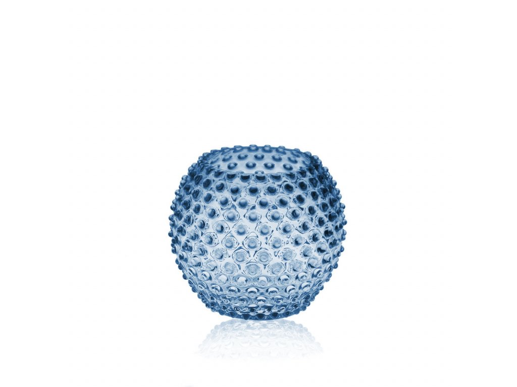 Klimchi Hobnail Vase 18Cm (Underlay Blue Smoke )