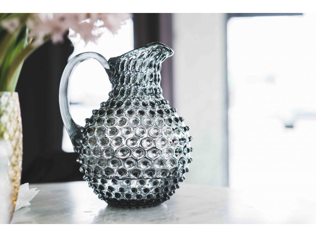 Klimchi Hobnail Jug 2000Ml (Grey Smoke )