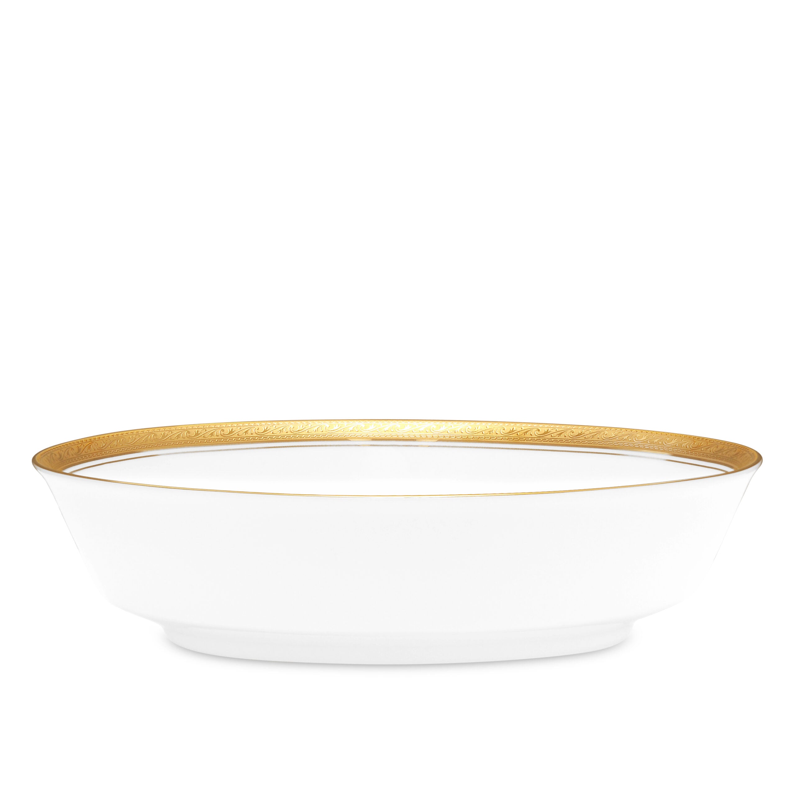 Noritake 96Pcs Dinner & Tea Set for 12 Person - Crestwood Gold