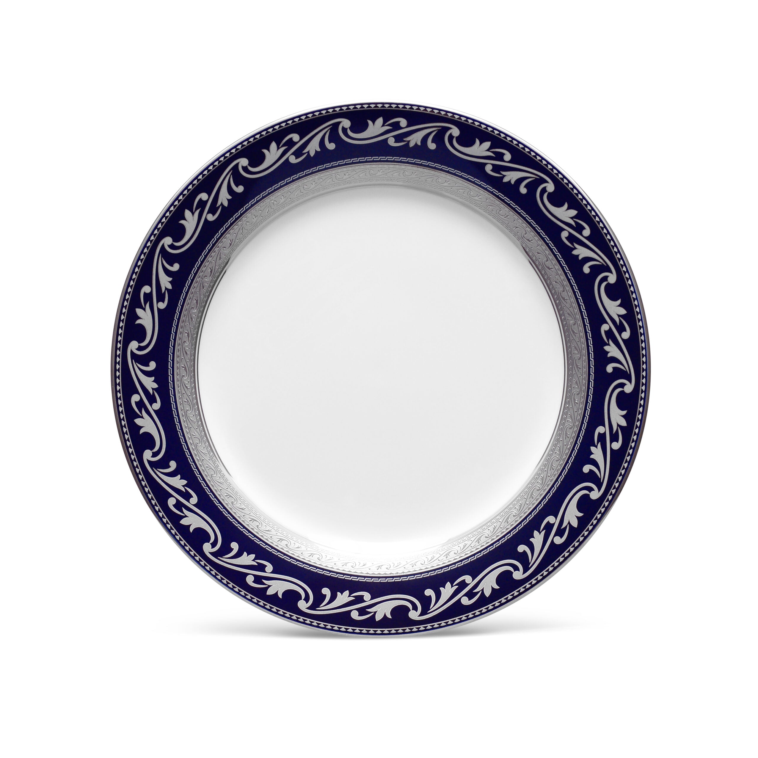 Noritake 33Pcs Dinner Set with Teapot for 6 Person - Crestwood Cobalt Platinum