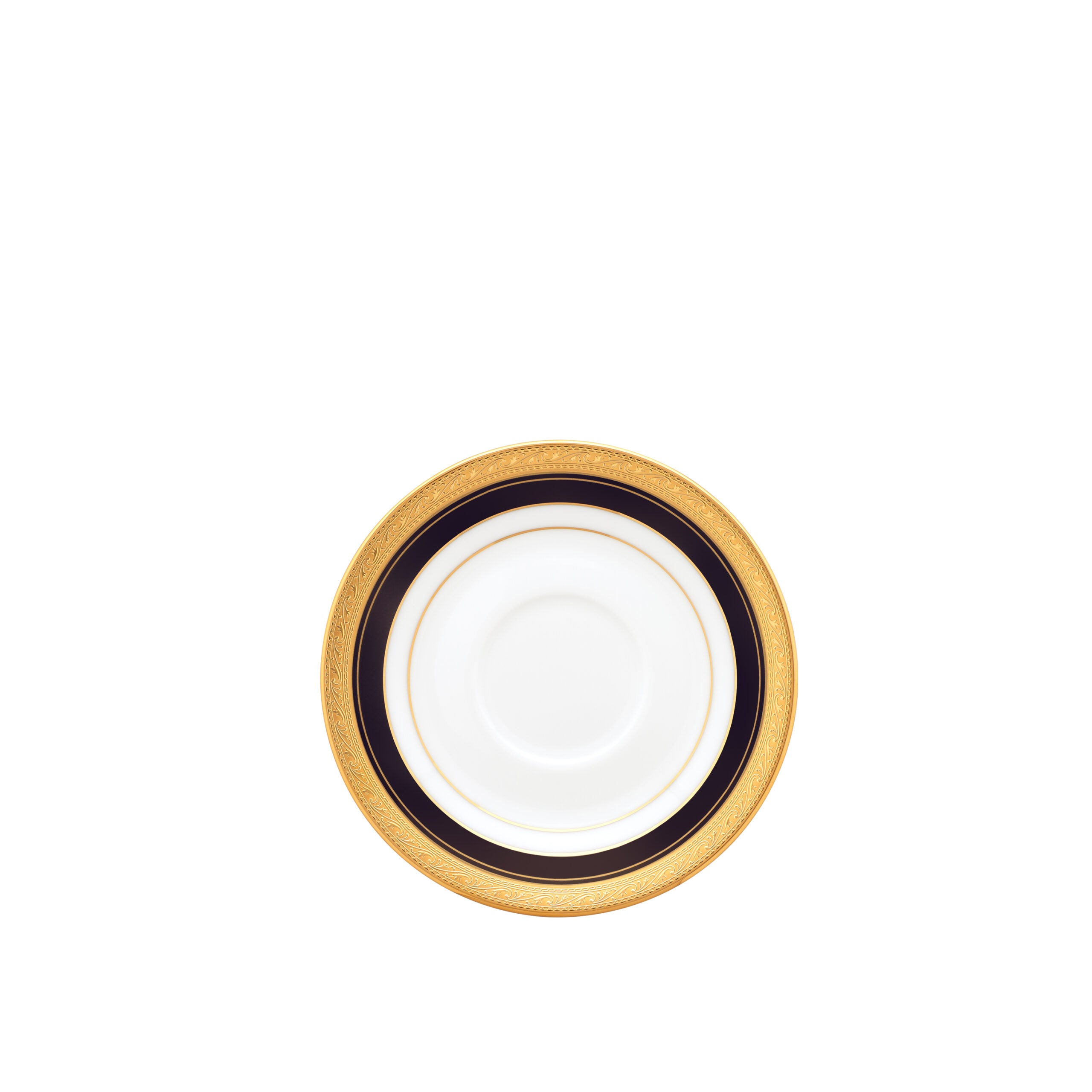 Noritake 96Pcs Dinner & Tea Set for 12 Person - Crestwood Cobalt Gold