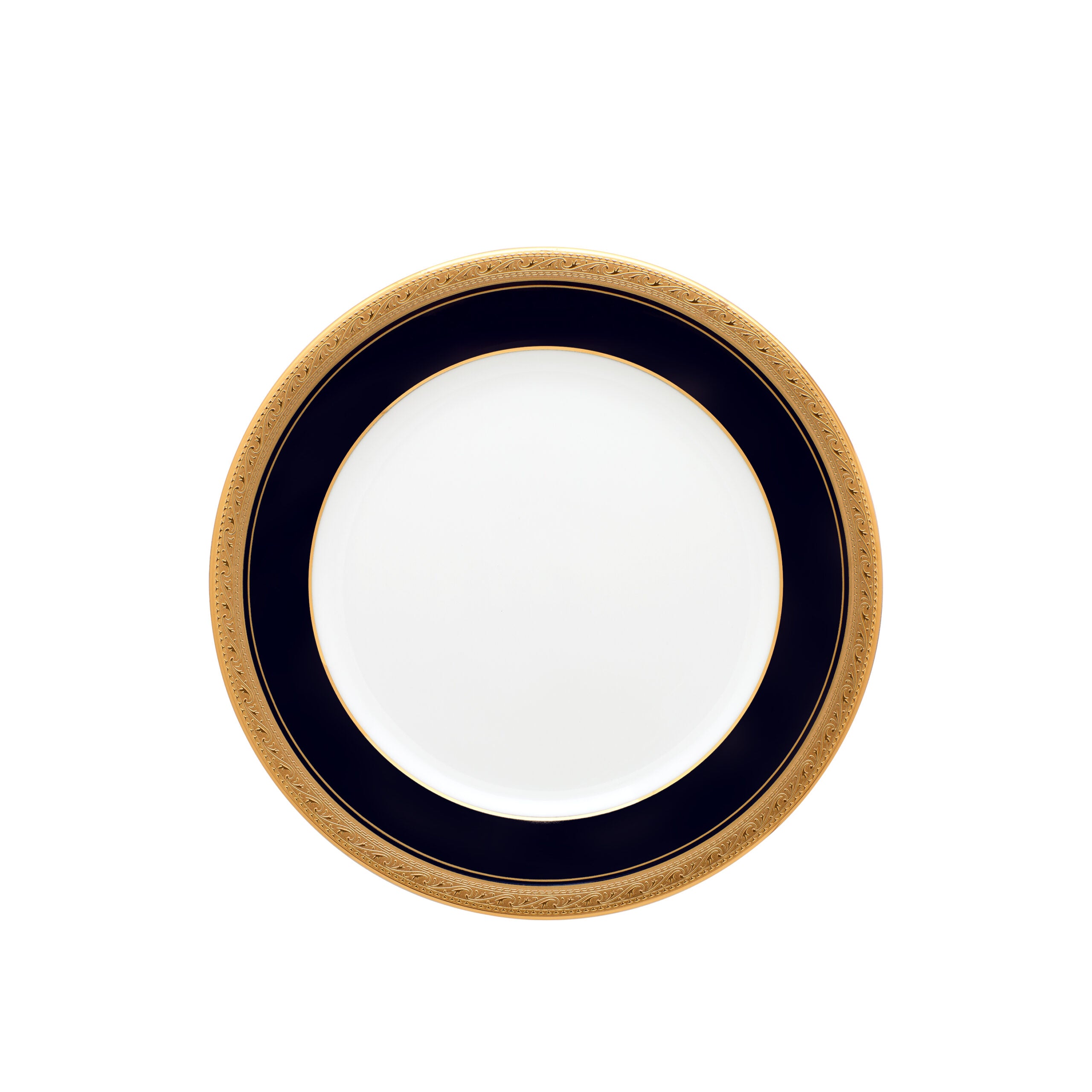 Noritake 96Pcs Dinner & Tea Set for 12 Person - Crestwood Cobalt Gold