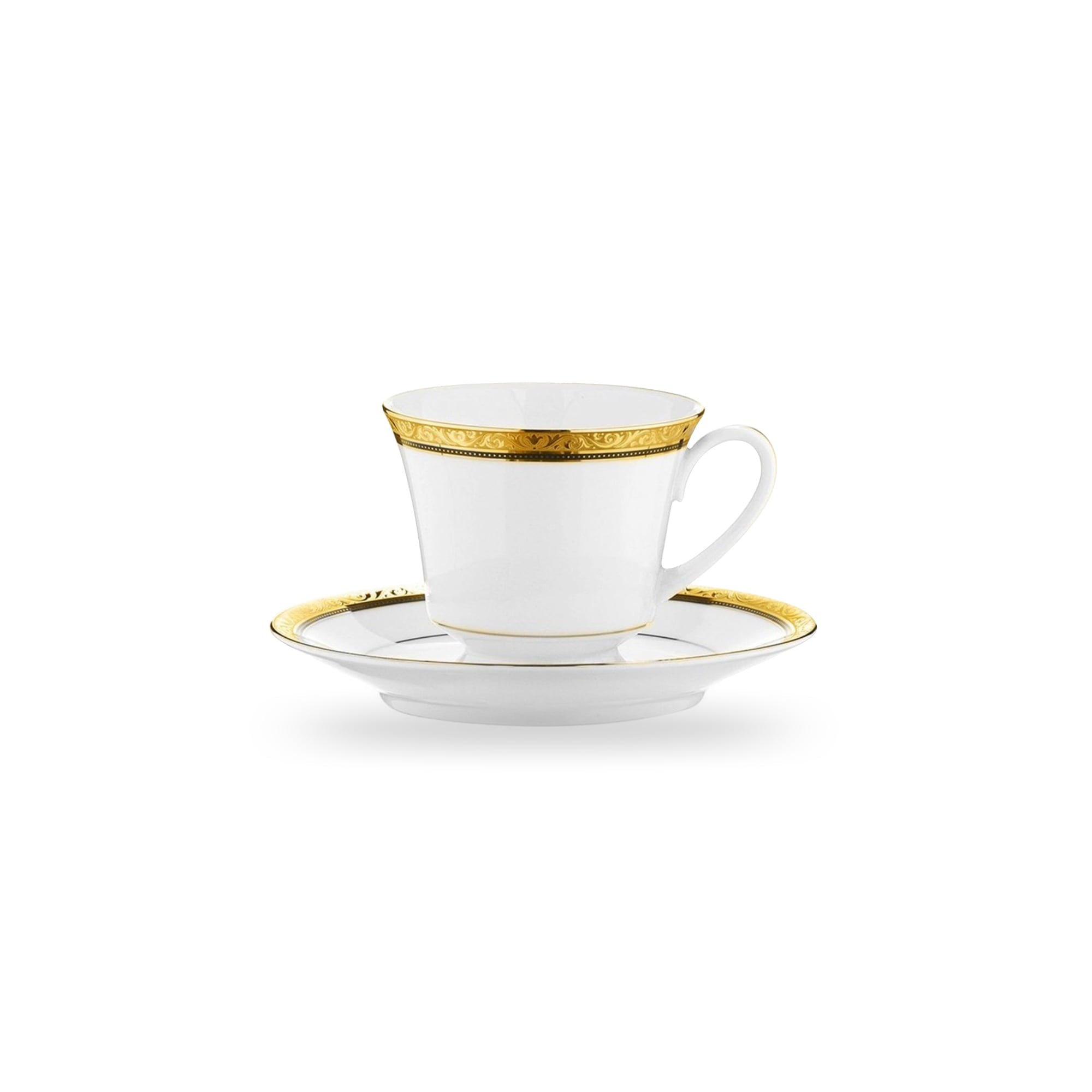 Noritake 33Pcs Dinner Set with Teapot for 6 Person - Regent Gold