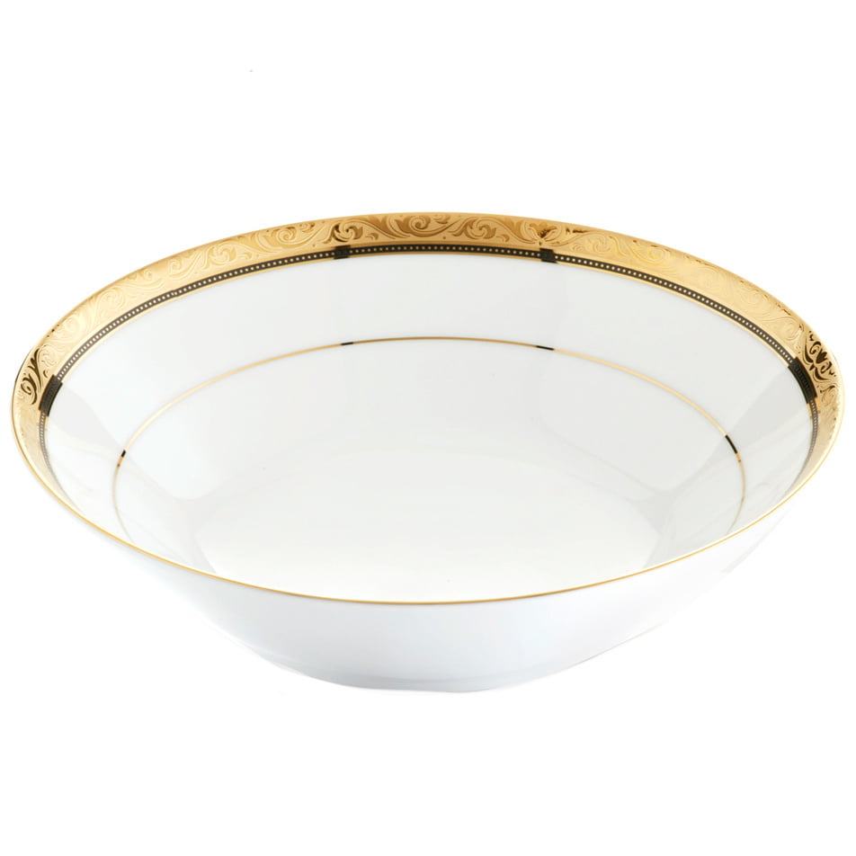 Noritake 96Pcs Dinner & Tea Set for 12 Person - Regent Gold