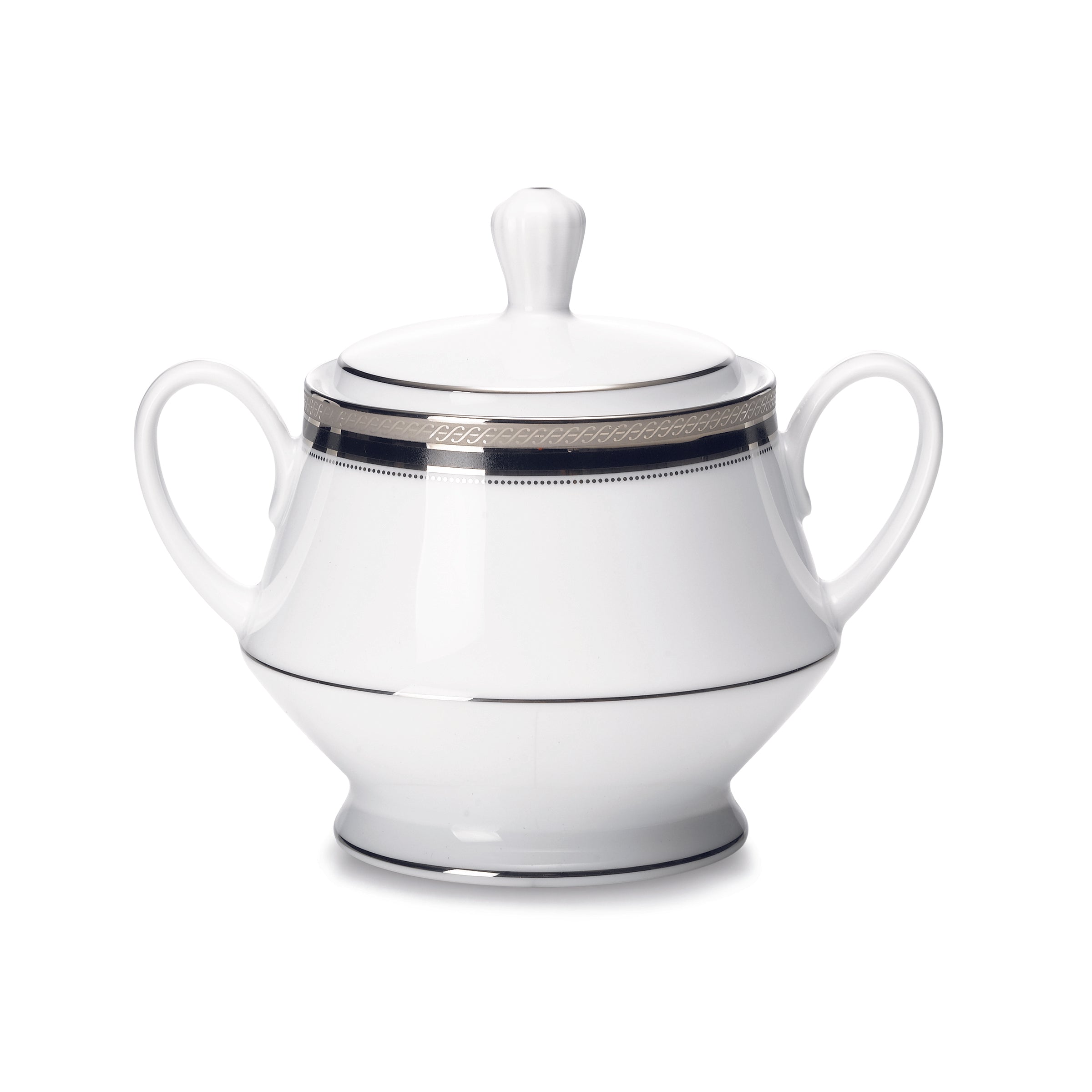 Noritake 47Pcs Dinner & Tea Set for 8 Person – Austin Platinum