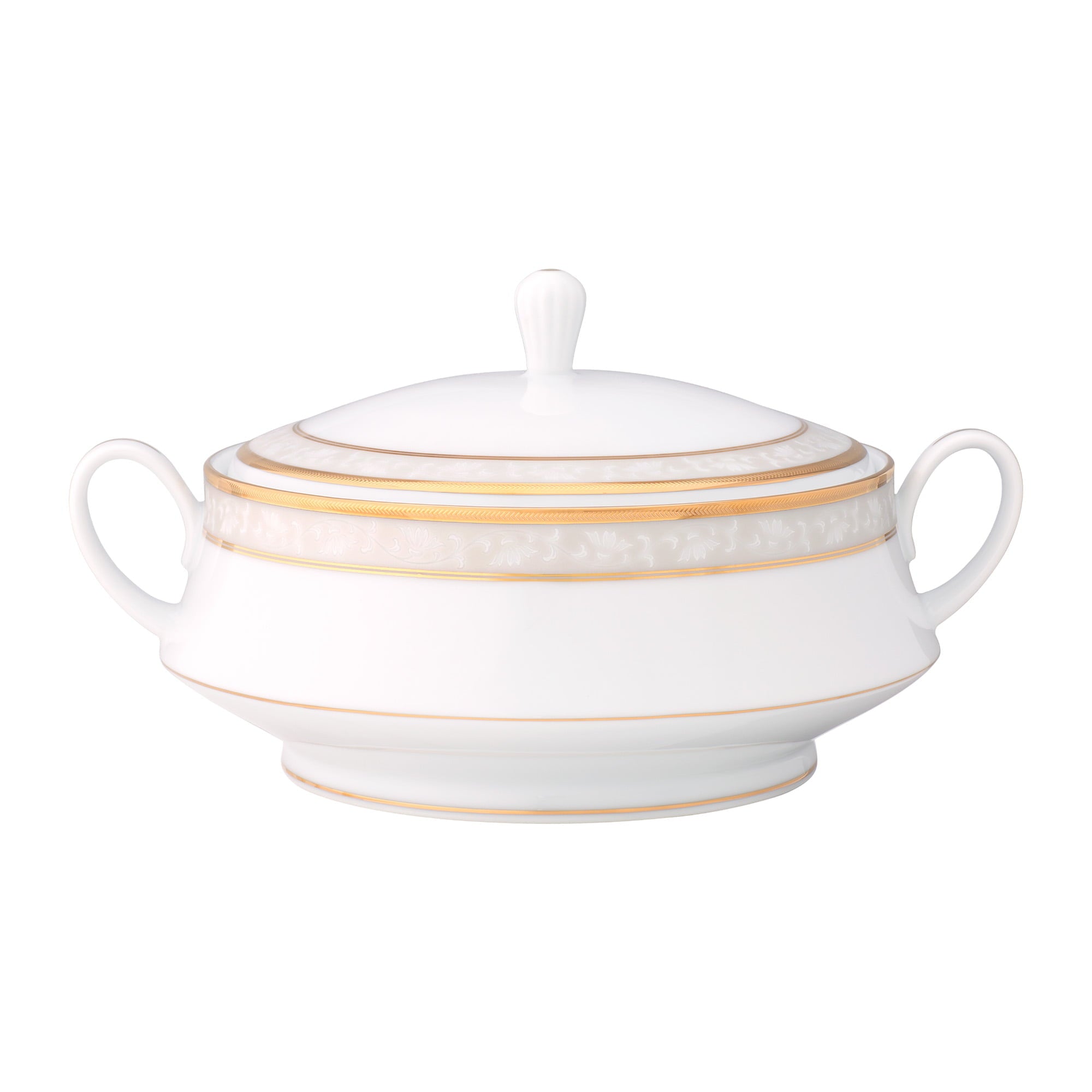 Noritake Casserole w/Cover - Brunswick Gold
