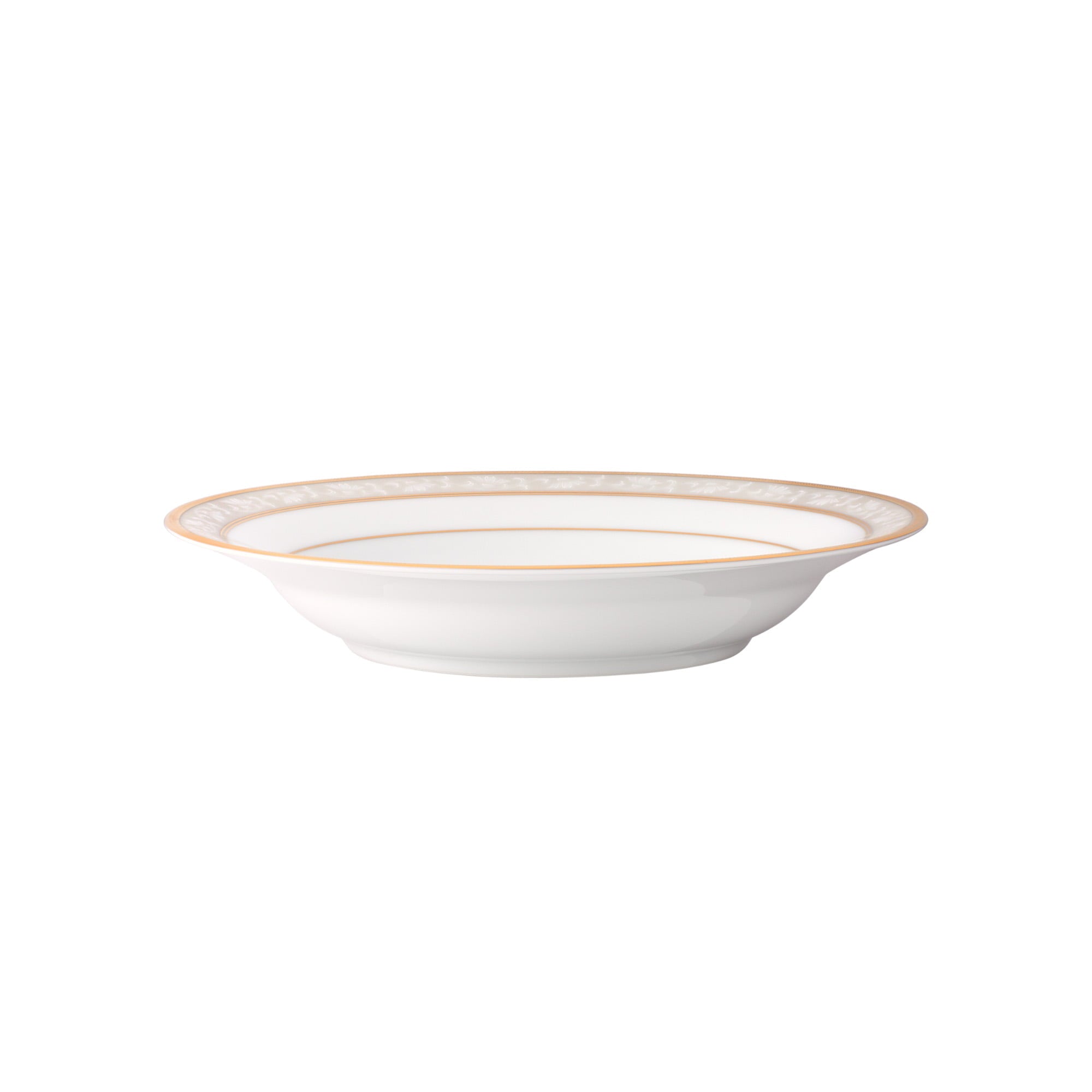 Noritake Large Soup Plate 22.6cm - Brunswick Gold