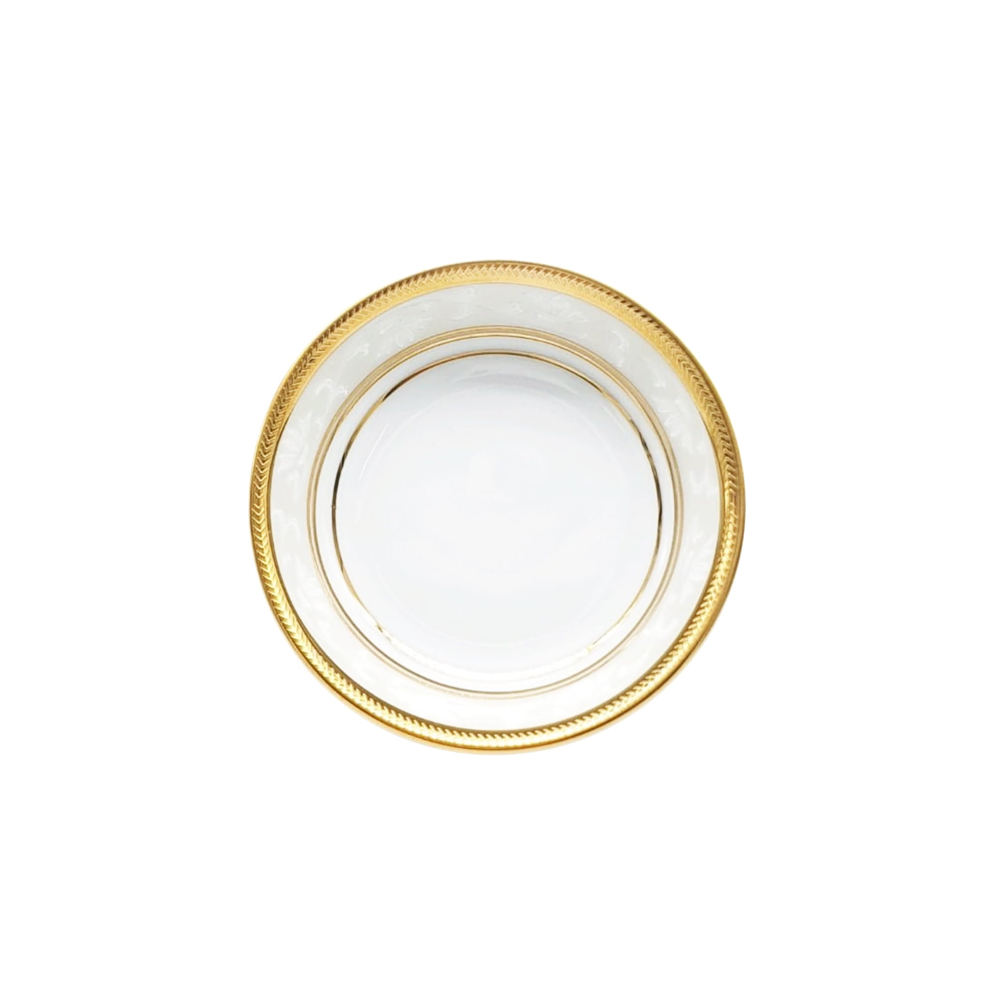 Noritake Plate Round Coupe 16.1cm - Brunswick Gold