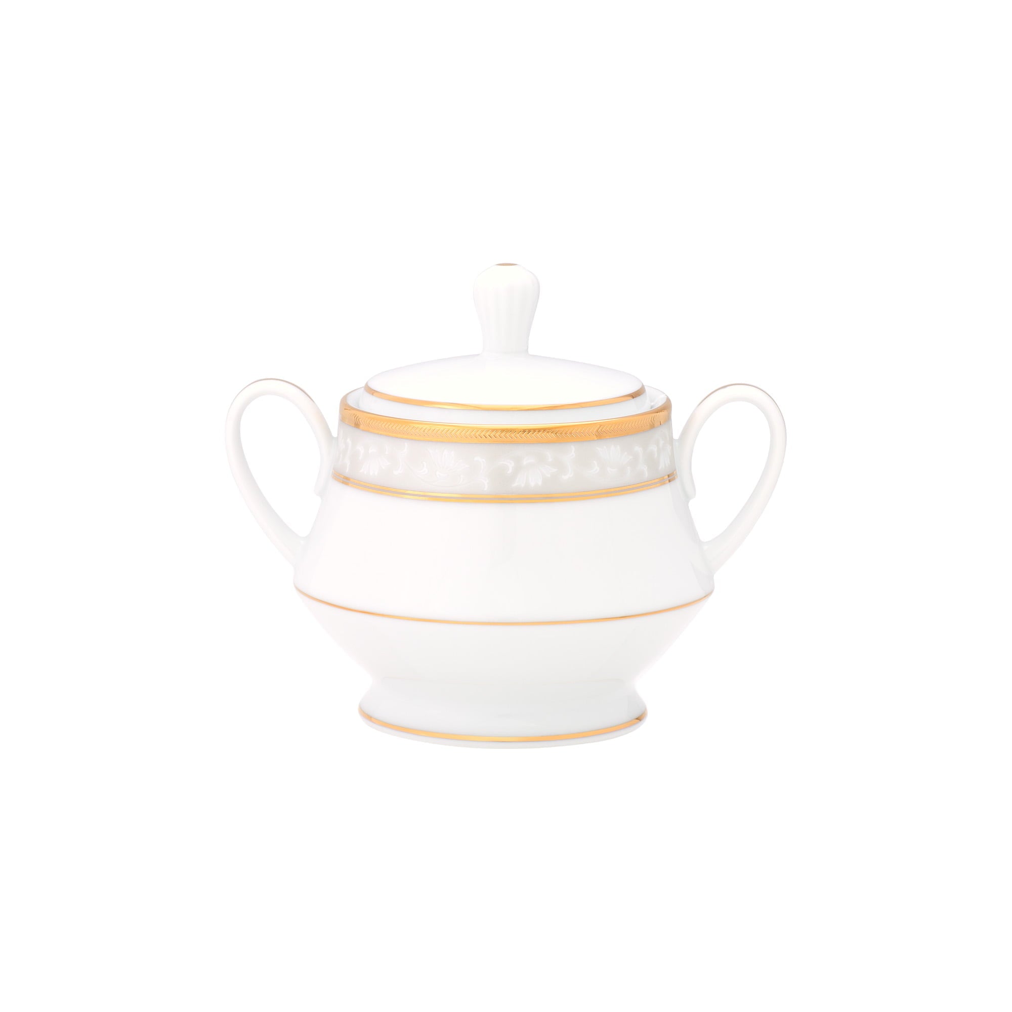 Noritake Sugar Bowl w/Lid - Brunswick Gold