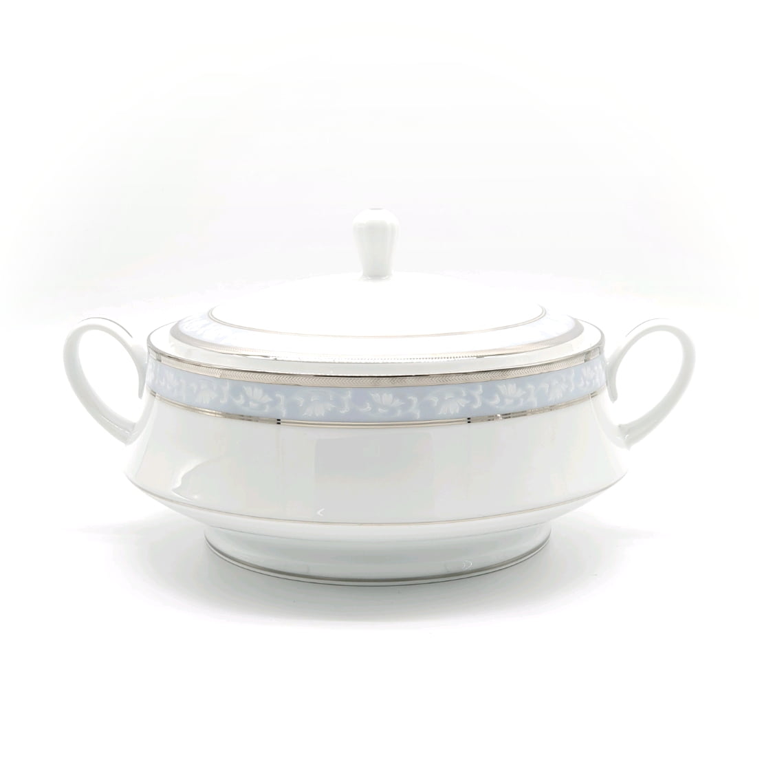 Noritake Casserole w/Cover - Brunswick Platinum